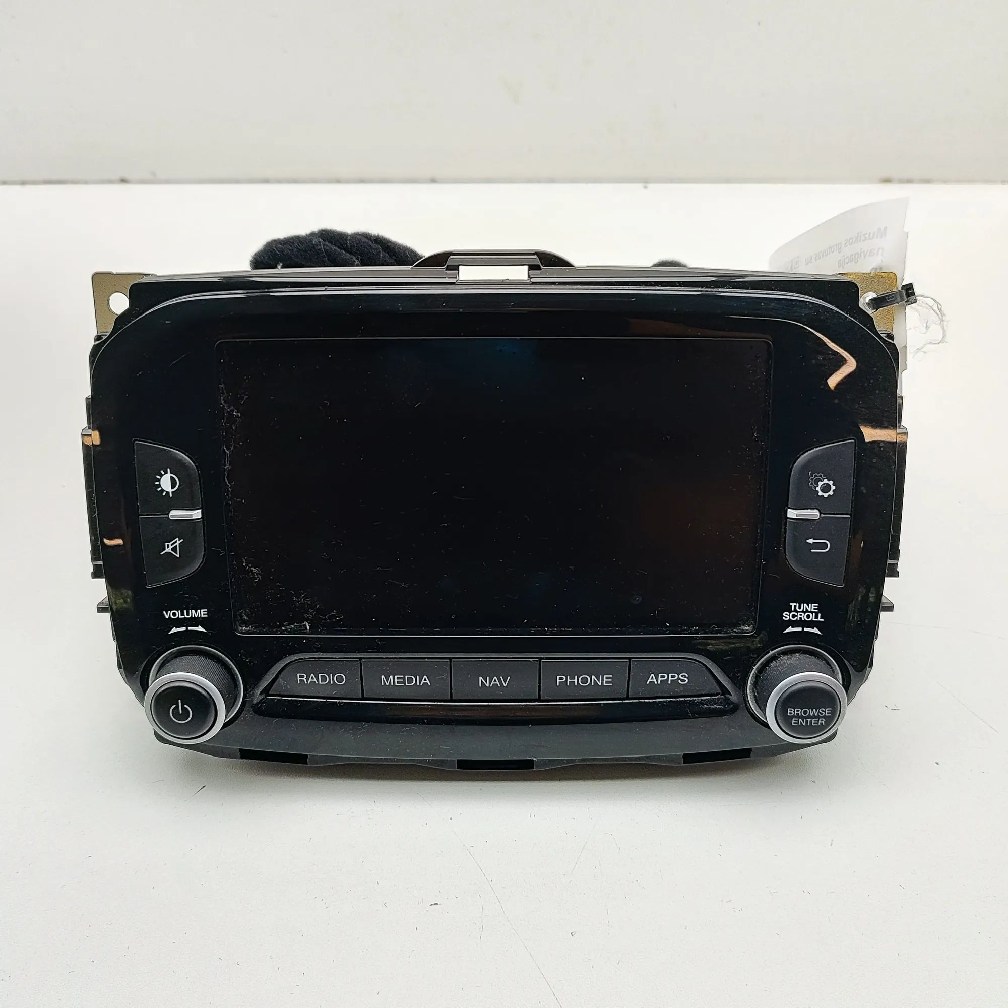 Alfa-Romeo Giulietta (940) Music Navi CD Radio Player Head Unit 156110637 Music Navi CD Radio Player Head Unit ...