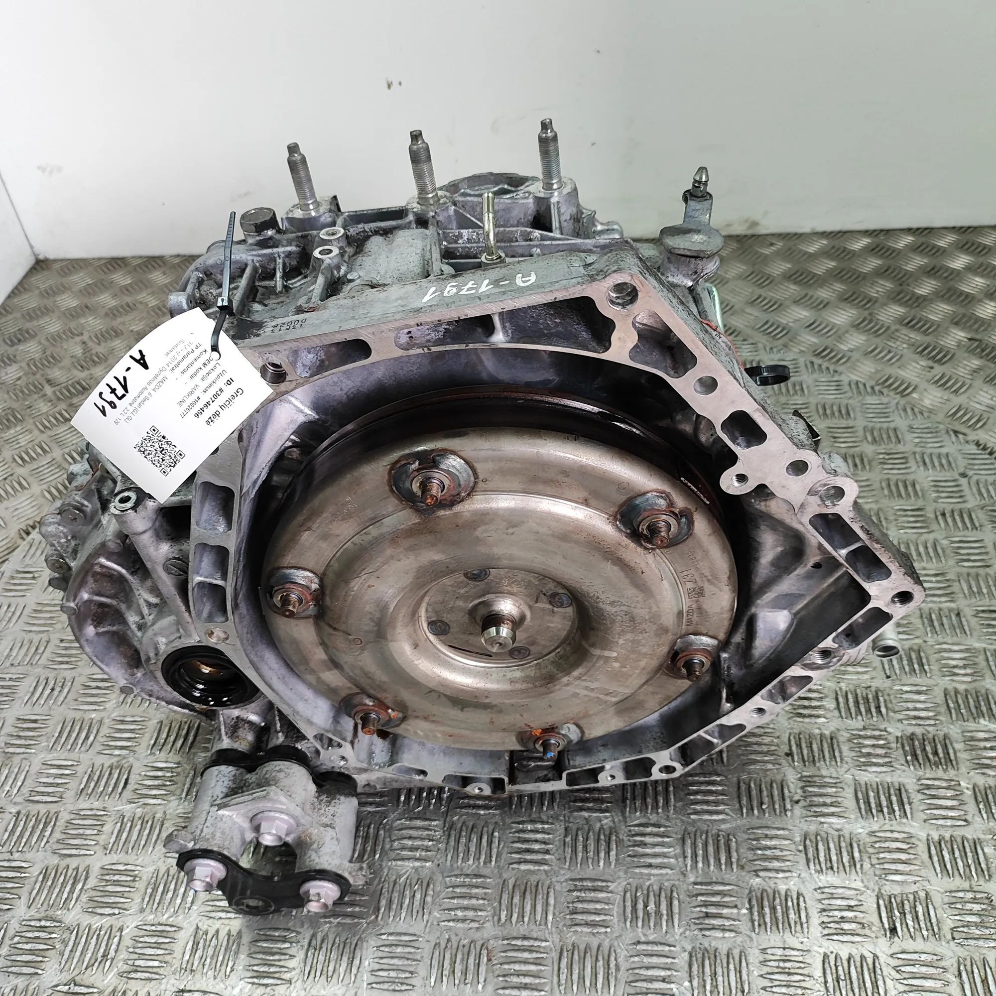 Mazda 6 (GJ / GL) Gearbox GW7W0, SH3PA Gearbox MAZDA 6 (Sedan GJ, GL) (20...