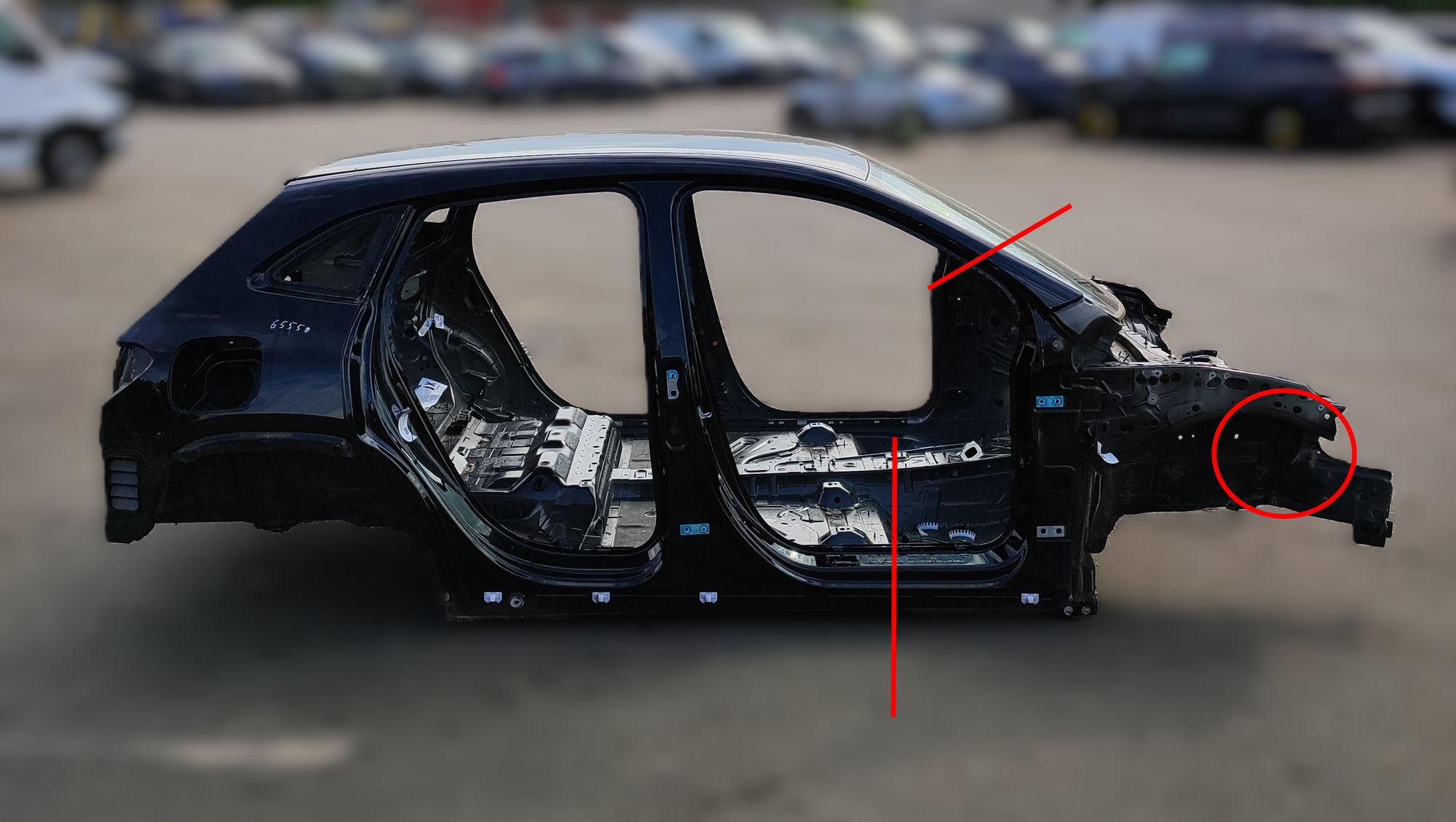 Mercedes-Benz GLA / EQA (H247) Front Right Quarter Panel Front Right Quarter Panel MERCEDES-BENZ EQAH243...