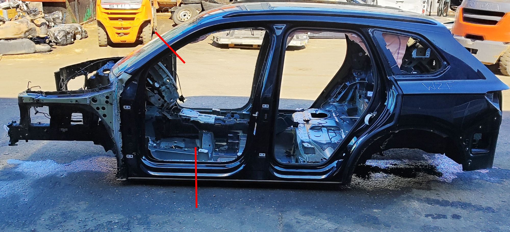 Volkswagen Touareg Front Left Quarter Panel Front Left Quarter Panel VW TOUAREG (CR7) (2017...