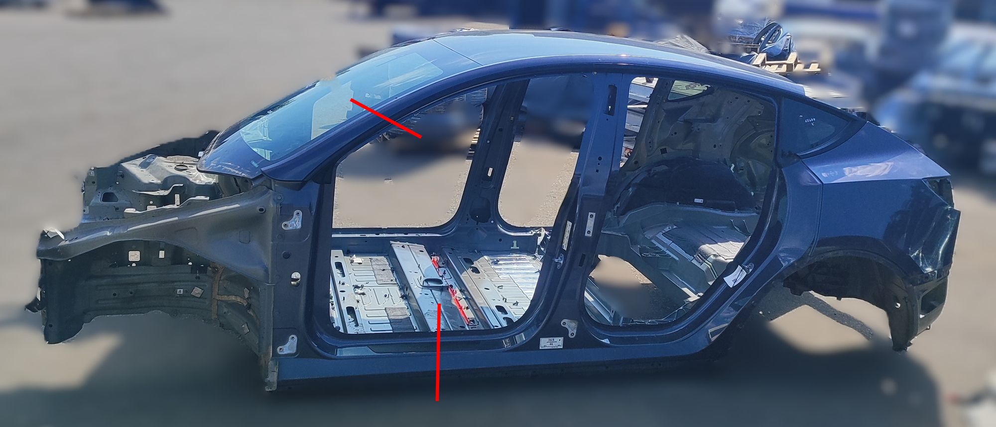 Tesla Model Y Front Left Quarter Panel Front Left Quarter Panel TESLA MODEL Y (2019-.....