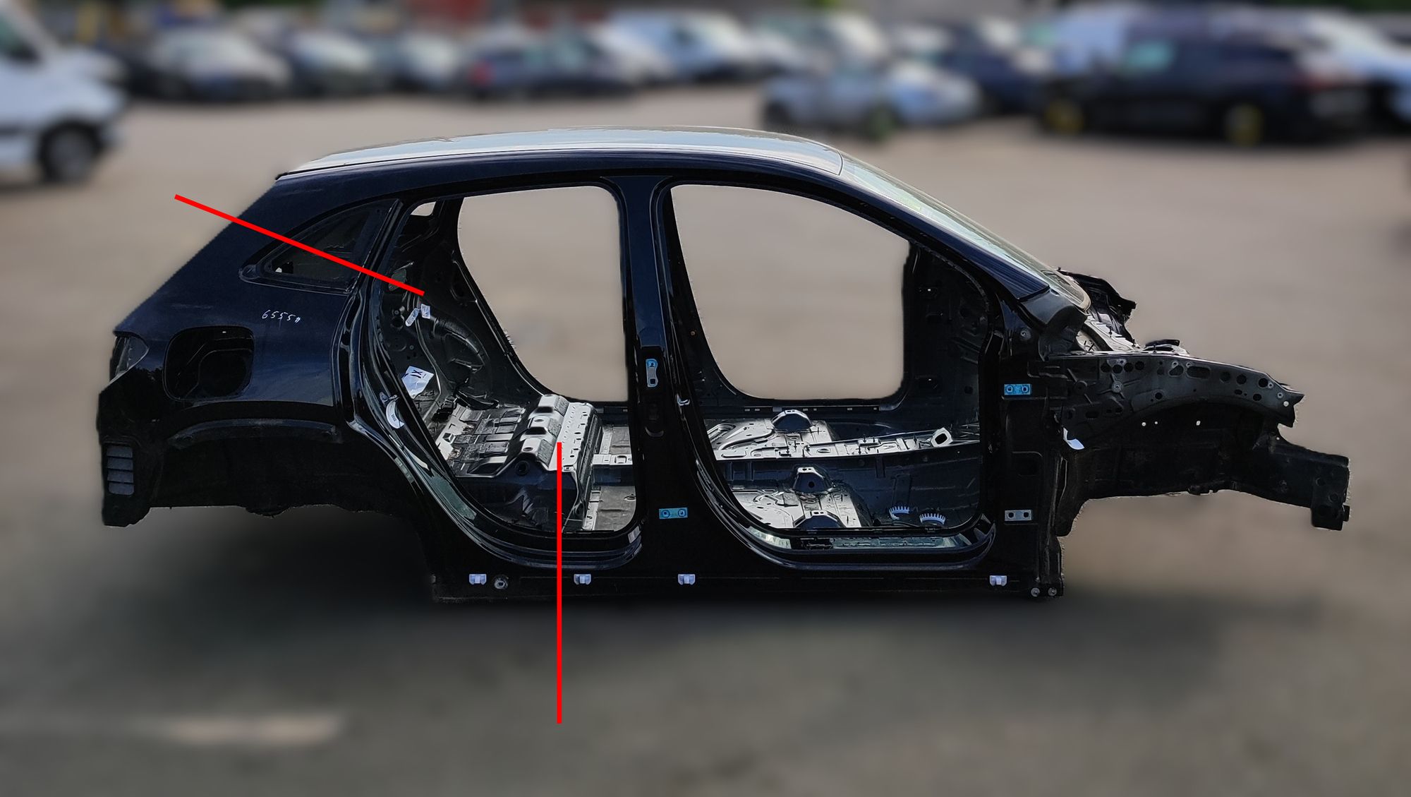 Mercedes-Benz GLA / EQA (H247) Rear Right Quarter Panel Rear Right Quarter Panel MERCEDES-BENZ EQAH243 ...