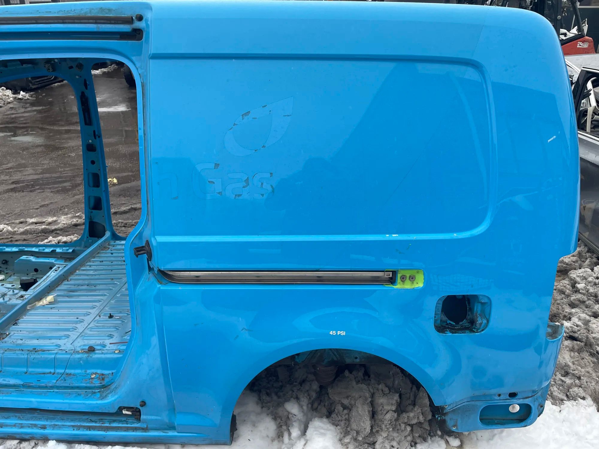 Volkswagen Caddy (2K) Rear Left Quarter Panel Rear Left Quarter Panel VW CADDY (IV Furgon SAA...