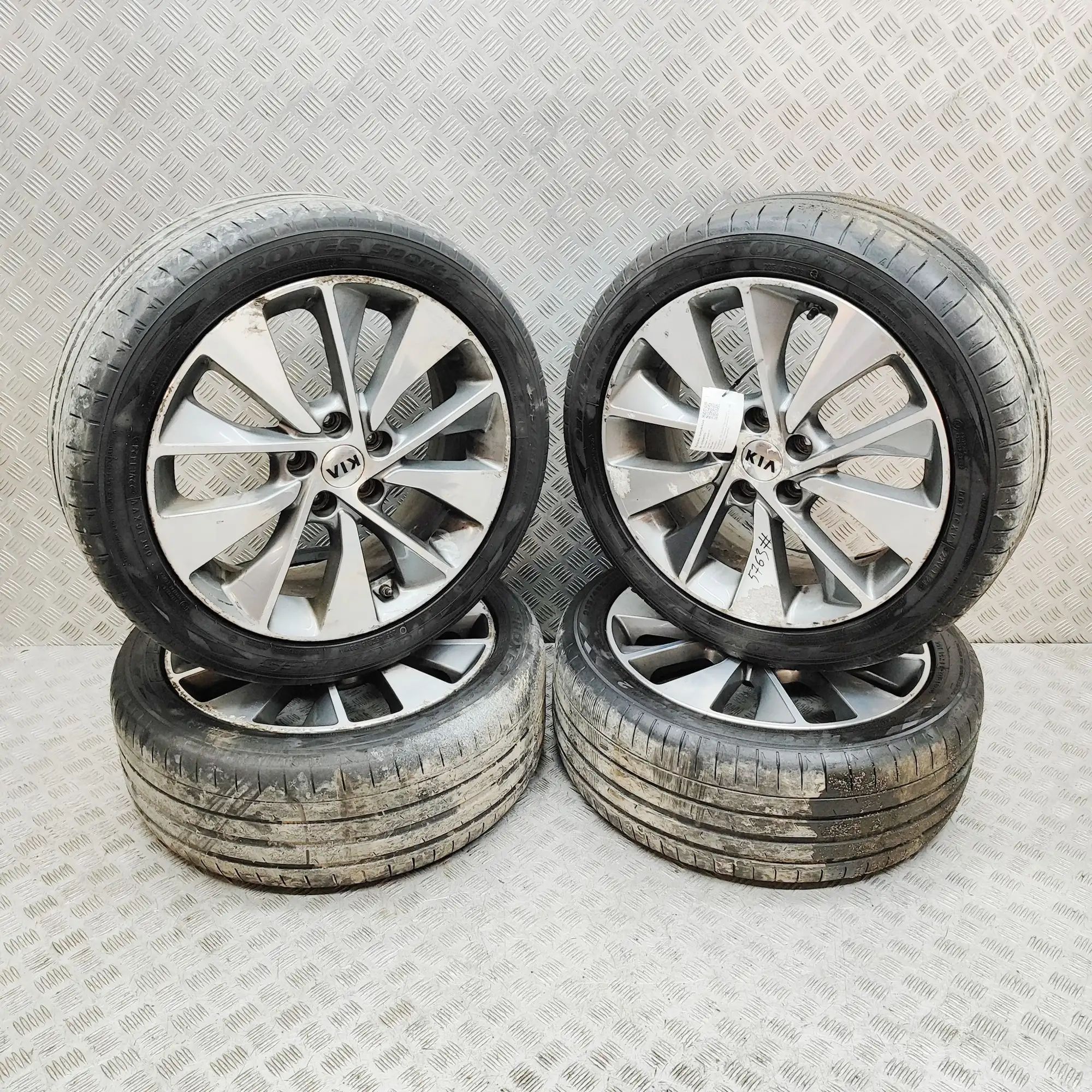 Kia Optima (JF) Alloy Wheel Set 52910-D6310 Alloy Wheel Set KIA OPTIMA (Sportsw...