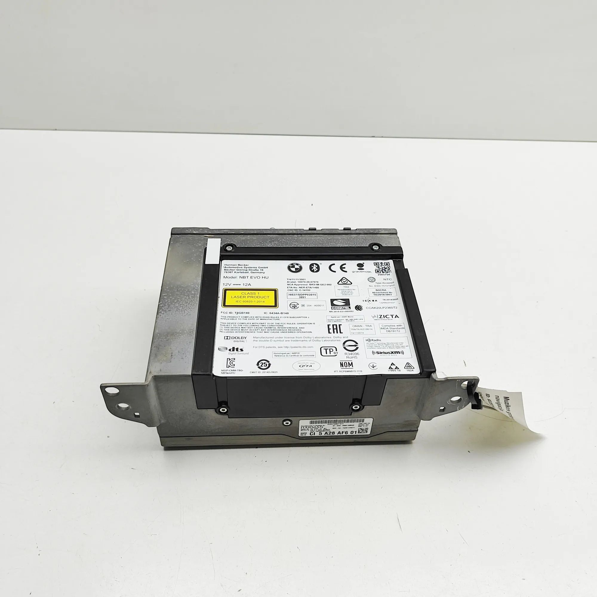 BMW i3 (I01) Music Navi CD Radio Player Head Unit