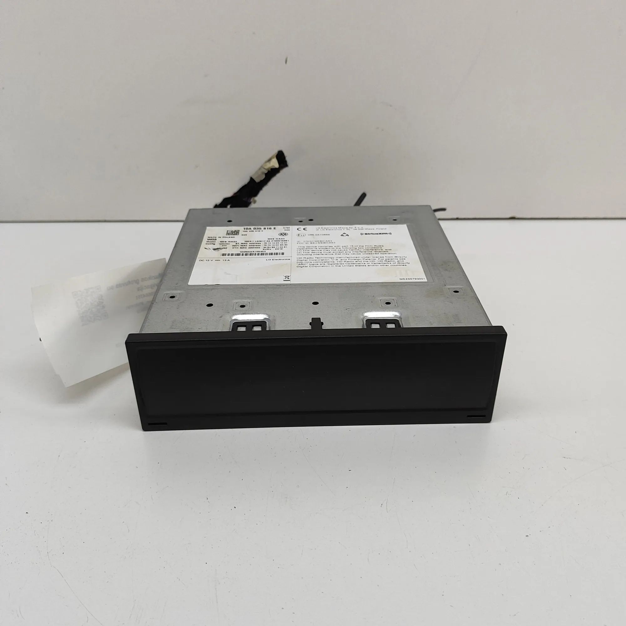 Volkswagen ID.4 Navigation Control Unit 10R-0510866, 10A035816E Navigation Control Unit...