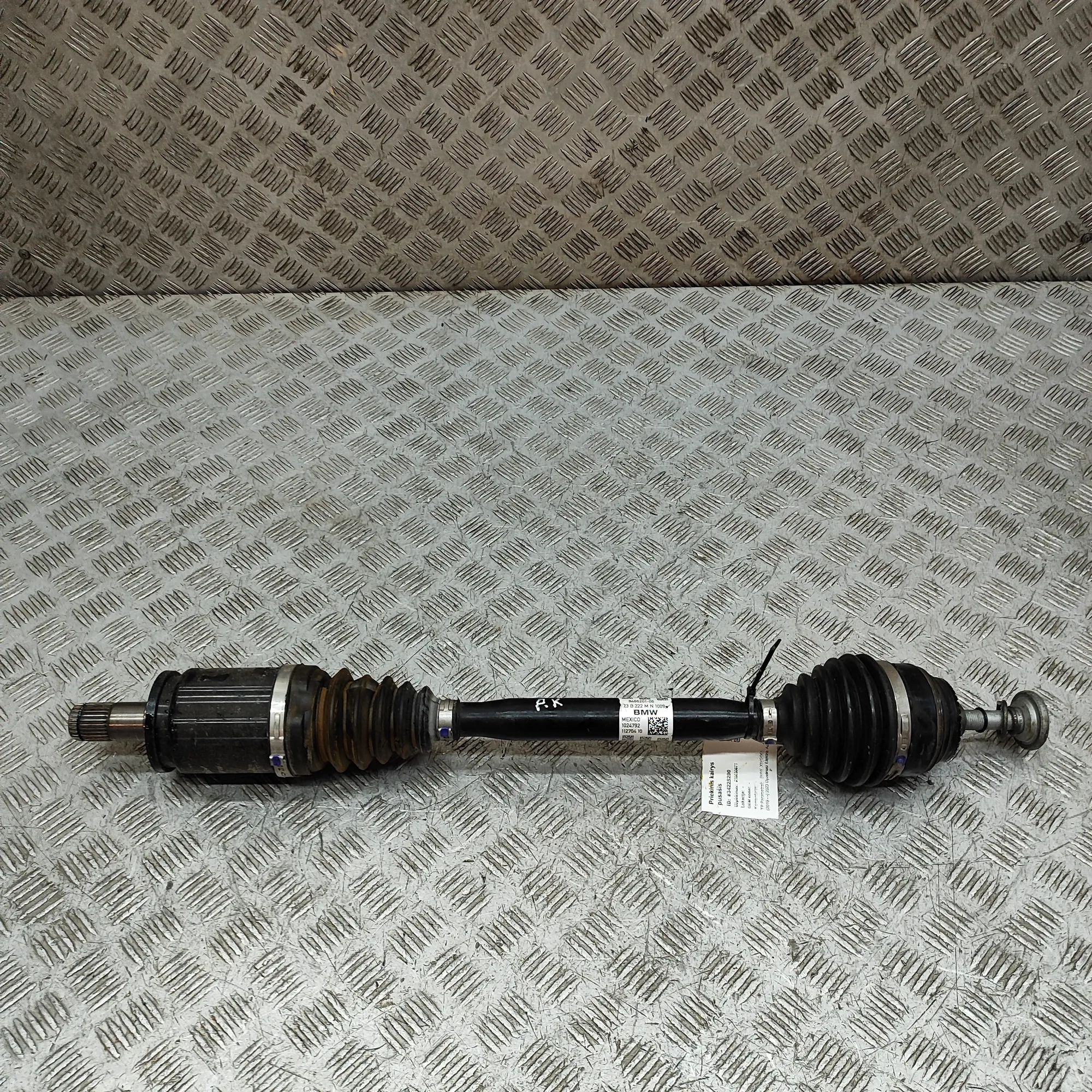 BMW X6 (G06) Front Left Driveshaft 8486201 Front Left Driveshaft BMW X6G06 (2019-....
