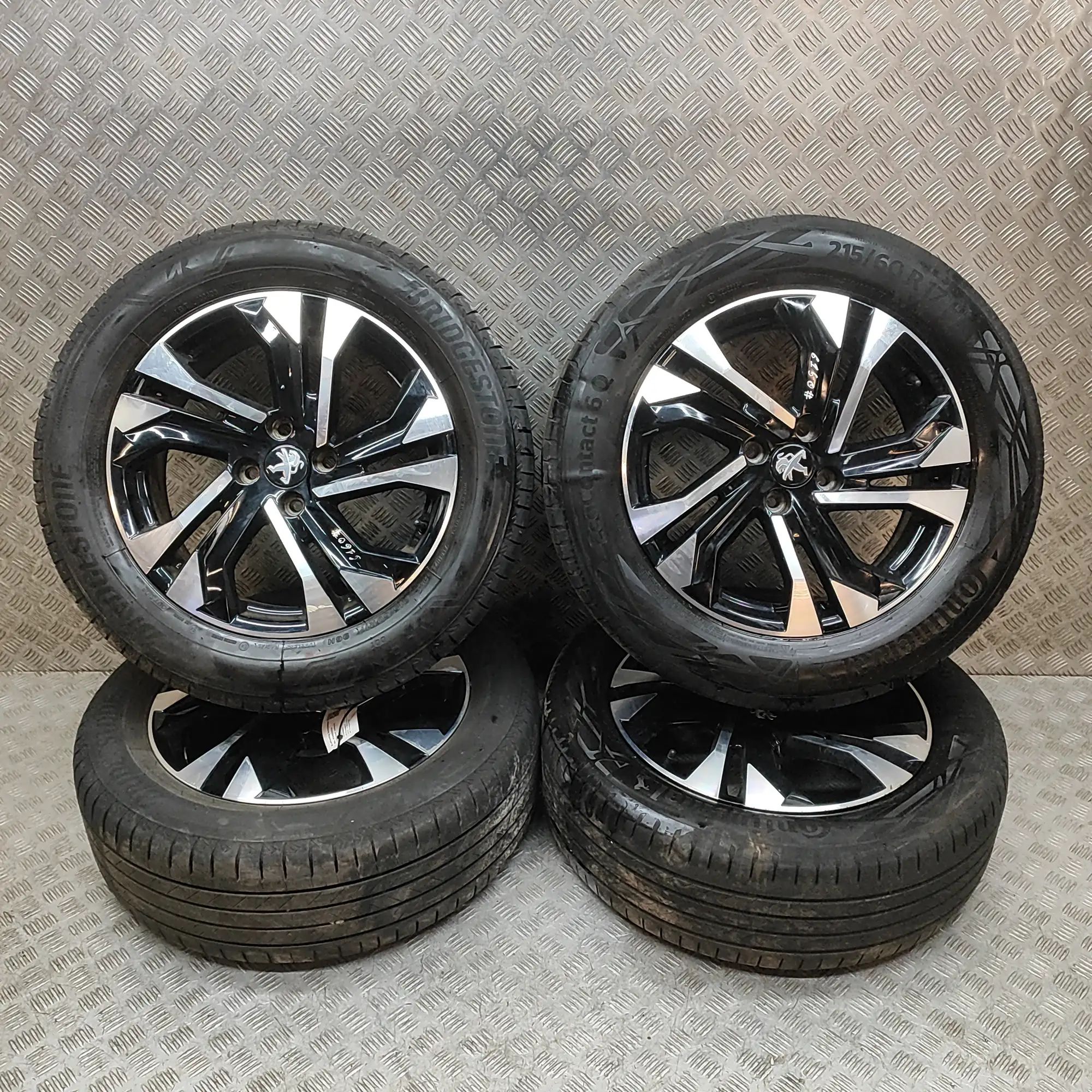 Peugeot 2008 Alloy Wheel Set 9828186080 Alloy Wheel Set PEUGEOT 2008 (II) (2...