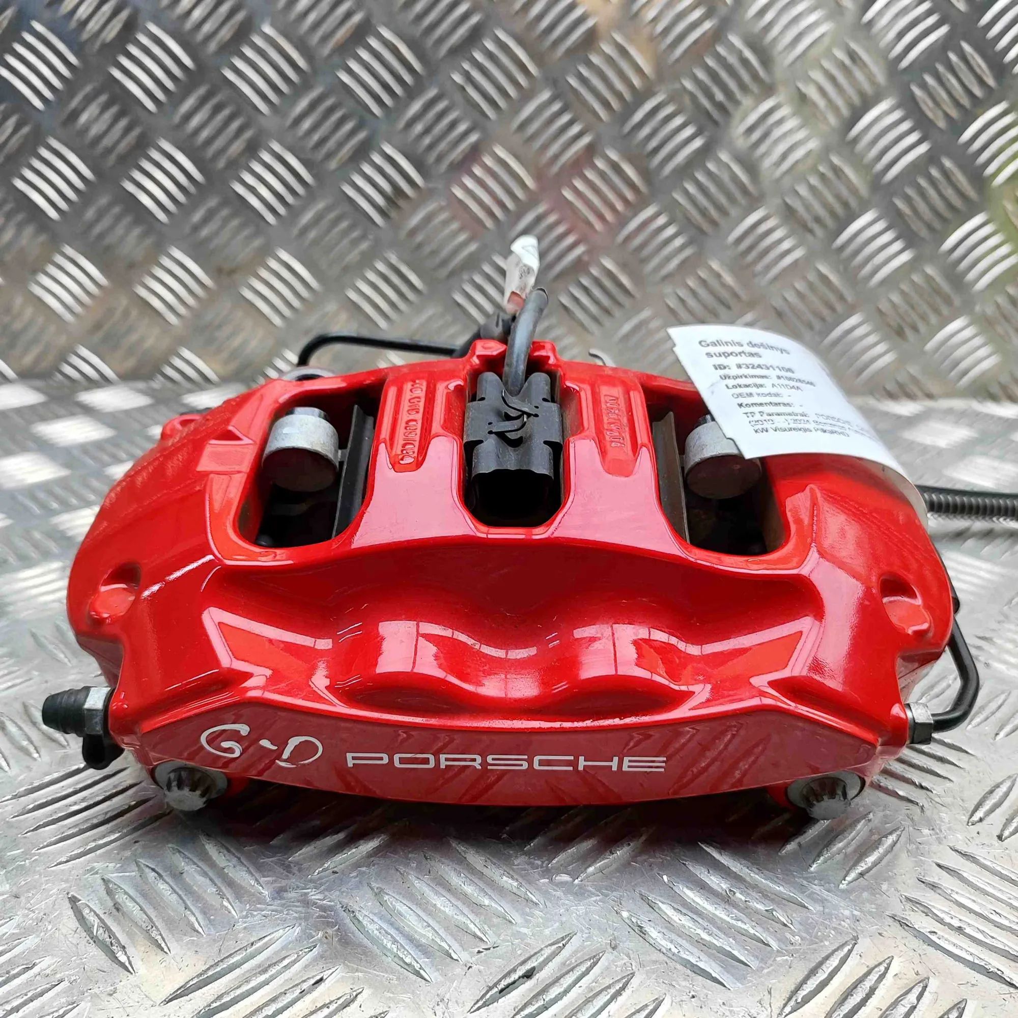 Porsche Cayenne Rear Right Brake Caliper 9Y0615404 Rear Right Brake Caliper PORSCHE CAYE...