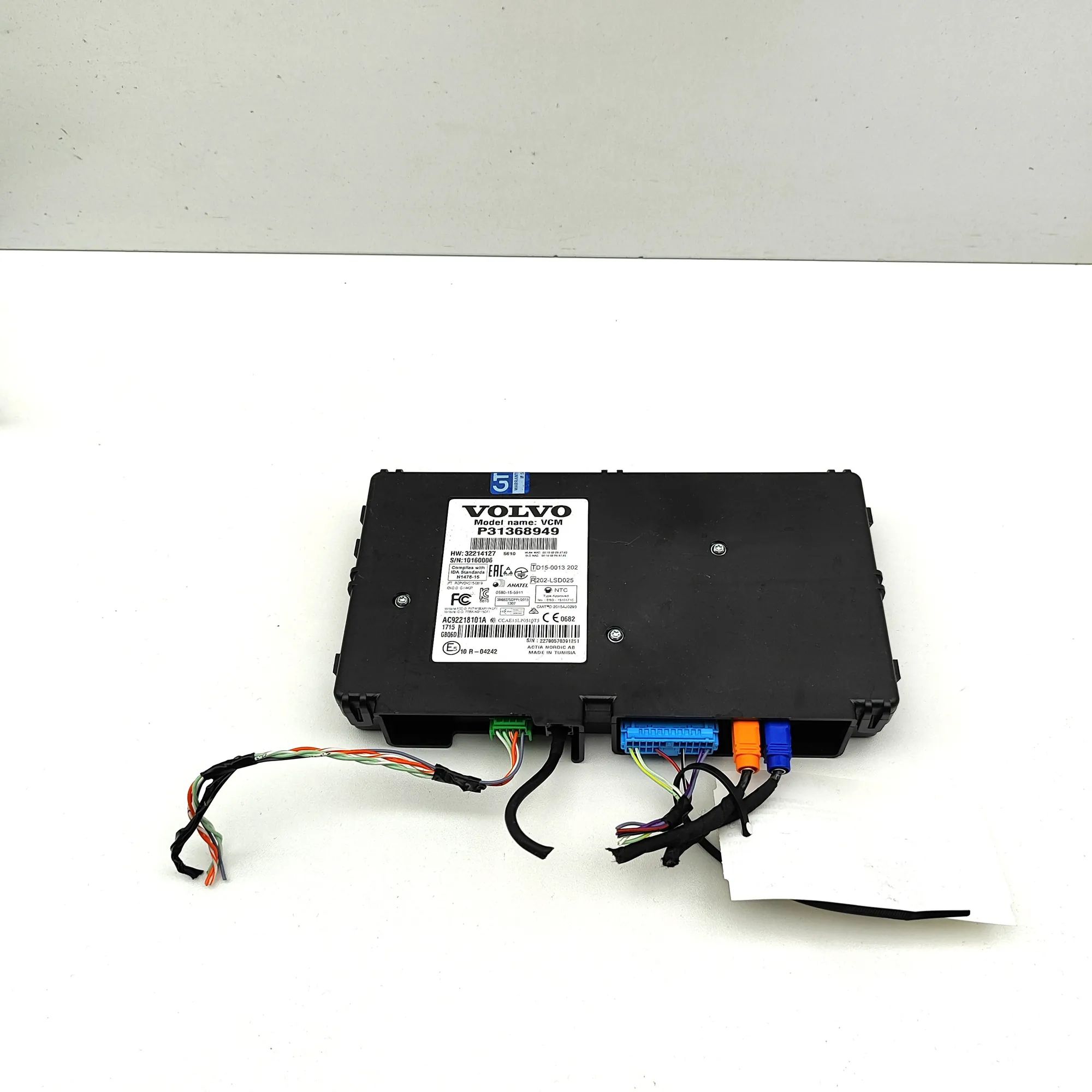 Volvo S90 Bluetooth Control Unit 31368949, 32214127, P31368949 Bluetooth Control...