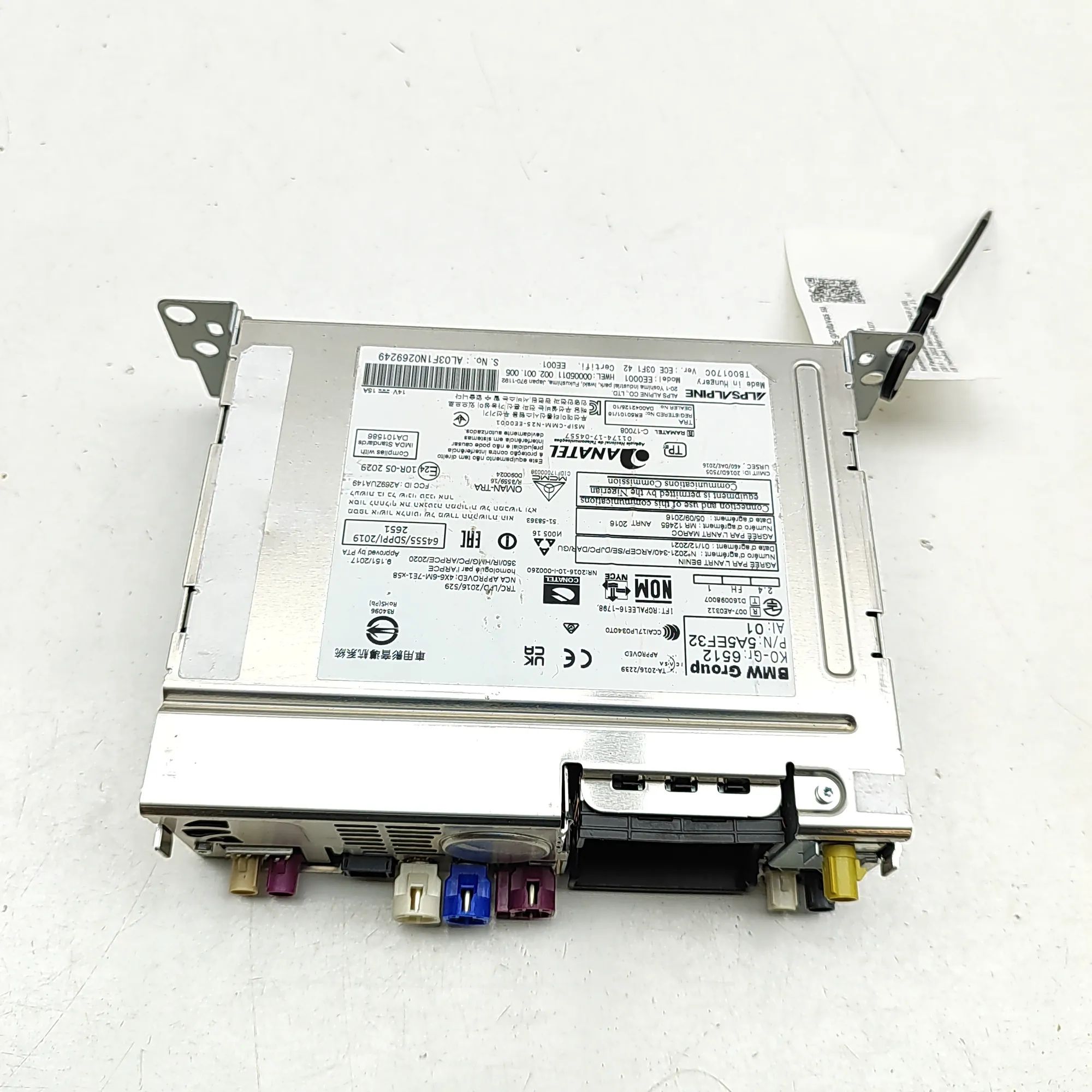 Mini One, Cooper (F55 / F56 / F57) Music Navi CD Radio Player Head Unit 5A5EF32 Music Navi CD Radio Player Head Unit MI...