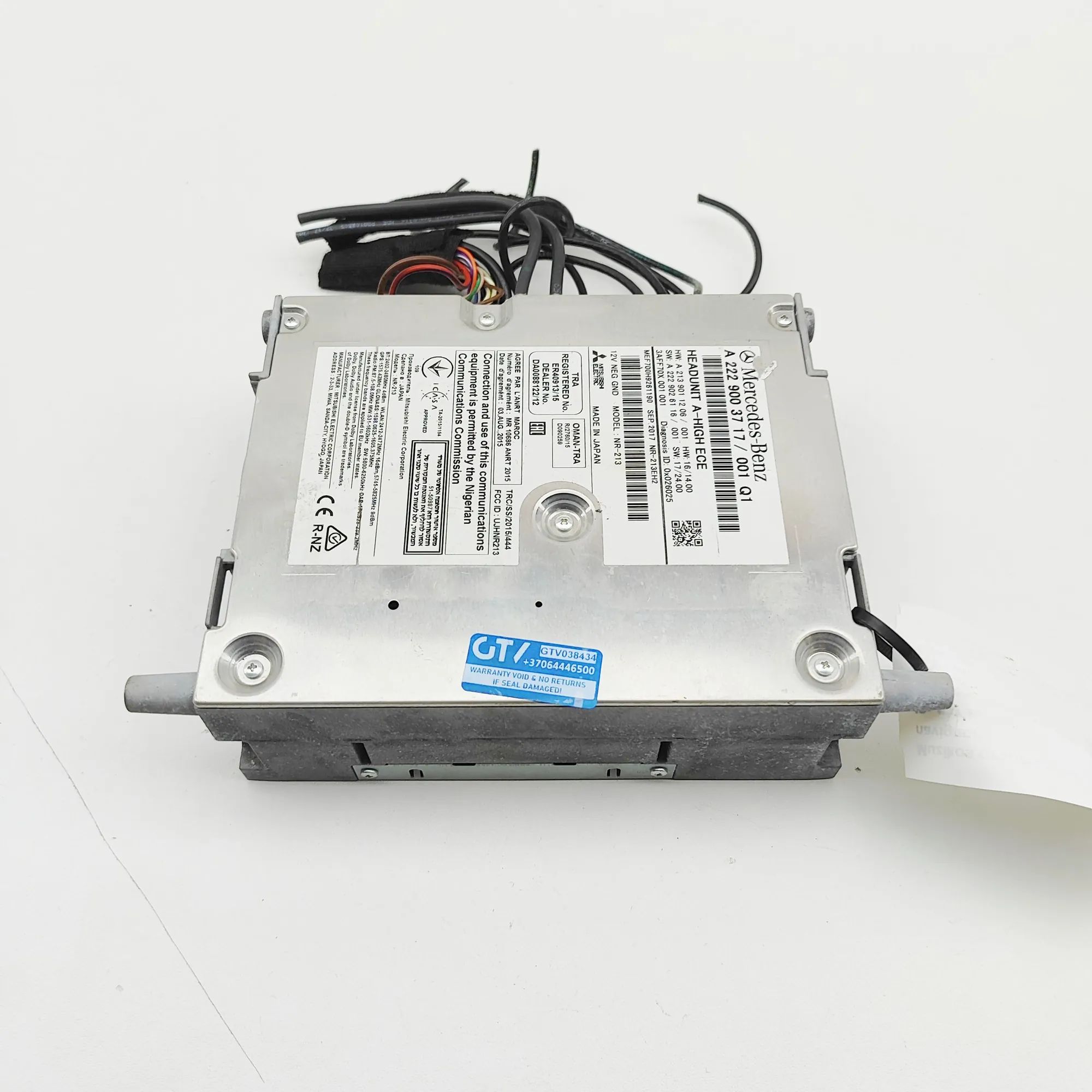 Mercedes-Benz A (W176) Music Navi CD Radio Player Head Unit A2139011206, A2229026116, A2229003717 Music Nav...