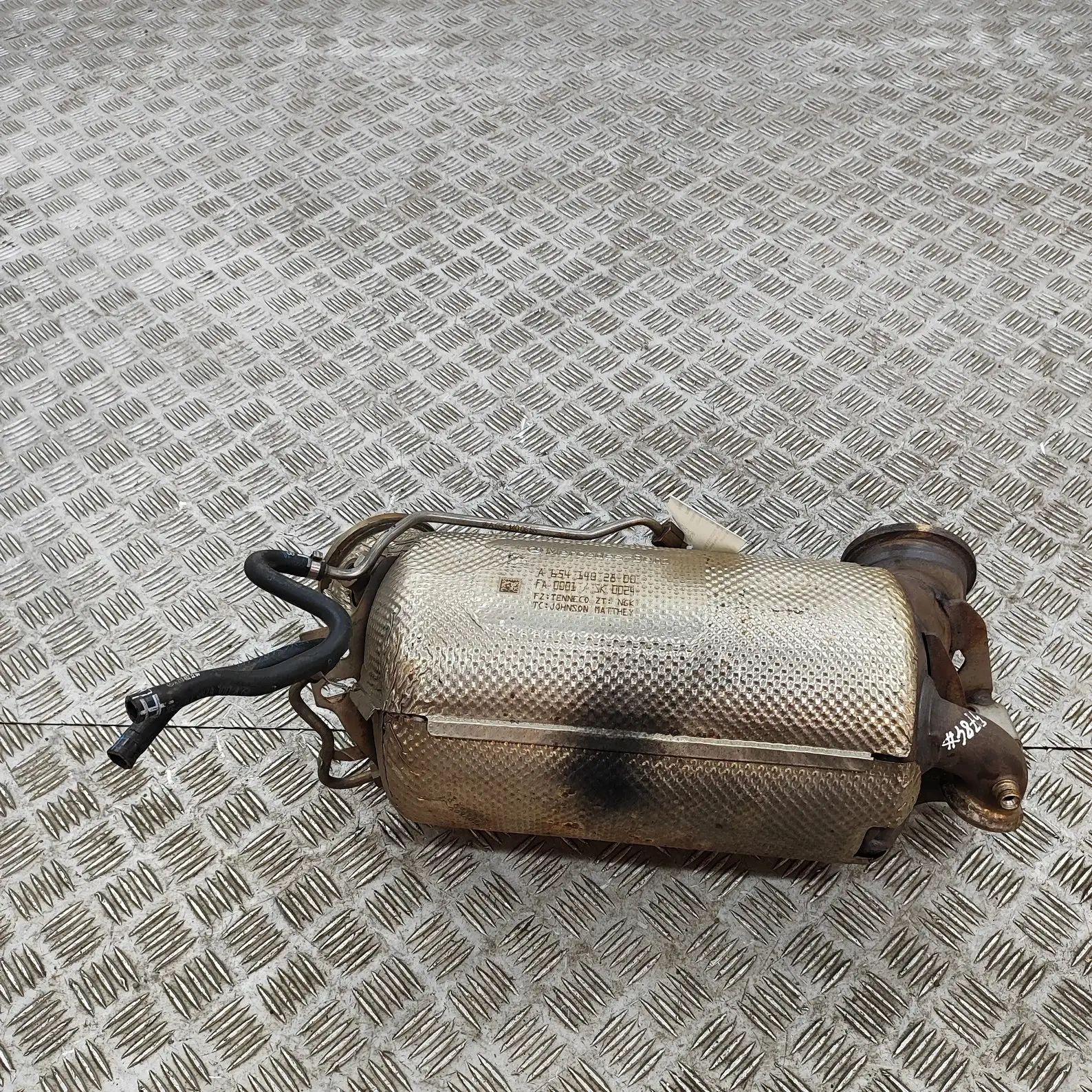 Mercedes-Benz A (W176) Catalyst Converter A6541402800 Catalyst Converter MERCEDES-BENZ E-...