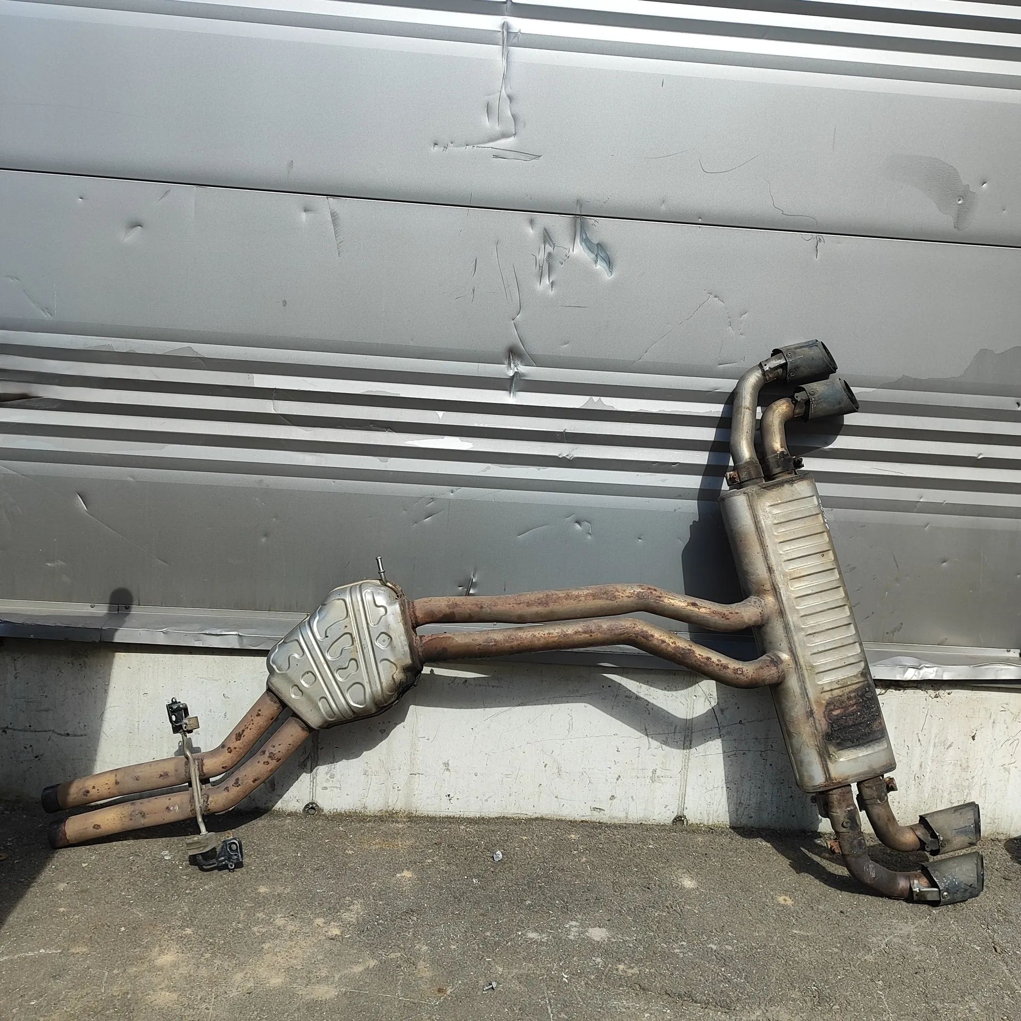 Porsche Cayenne Exhaust 4M4253611L Exhaust PORSCHE CAYENNE (9Y0/9Y3) (2...