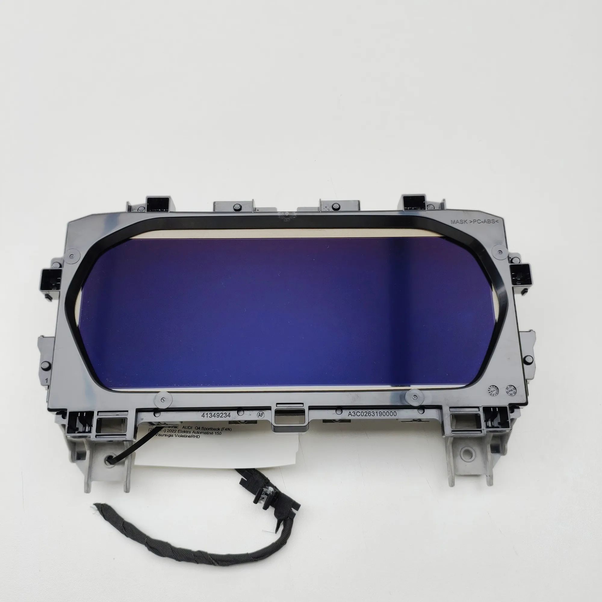 Audi Q4 e-tron Instrument Cluster Speedometer 89A920725D Instrument Cluster Speedometer AUDI ...