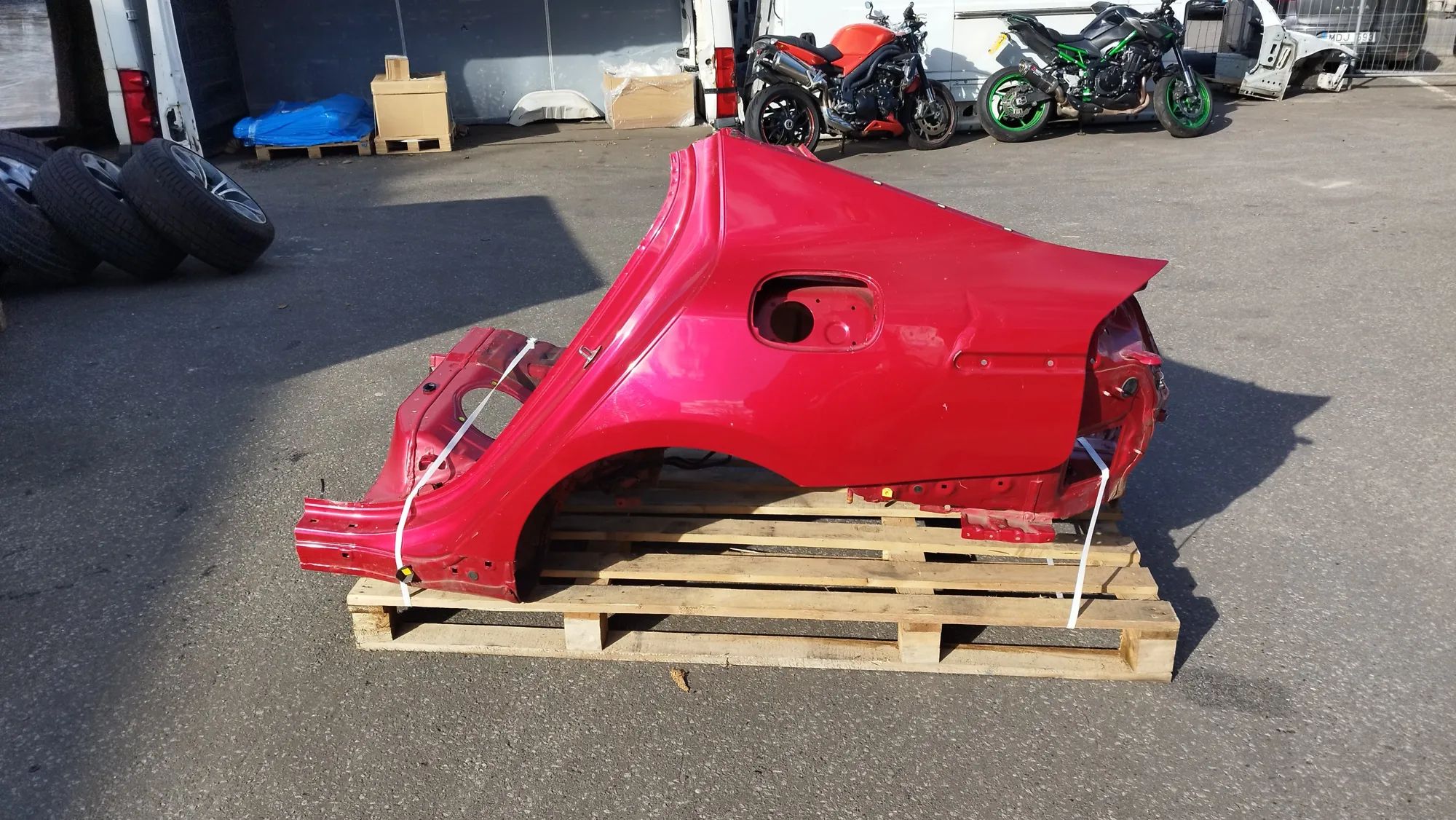 Kia Stinger Rear Left Quarter Panel Rear Left Quarter Panel KIA STINGER (CK) (2017-...