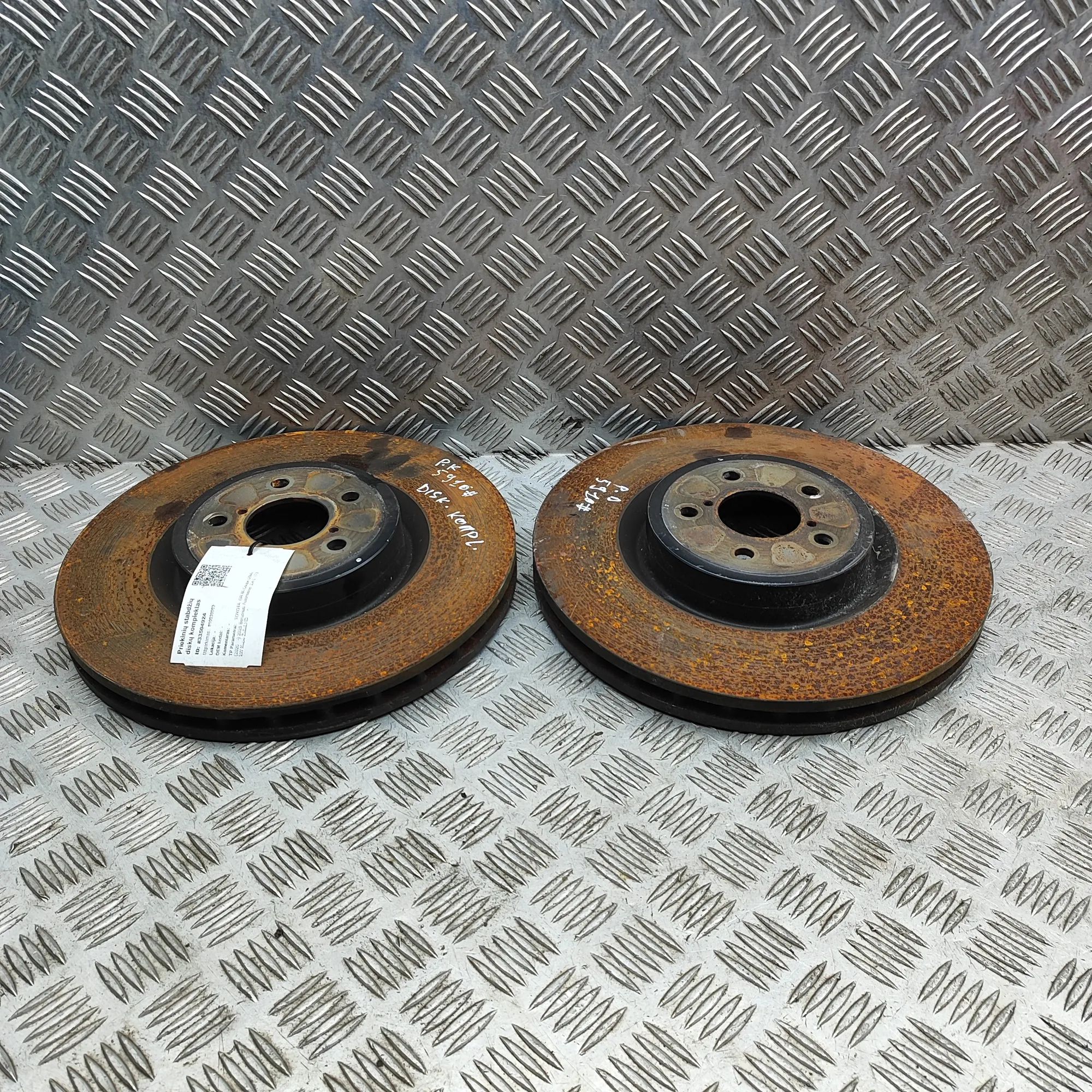 Toyota GR Supra Front Brake Disc Kit SU003-06805 Front Brake Disc Kit TOYOTA GR (86 ...