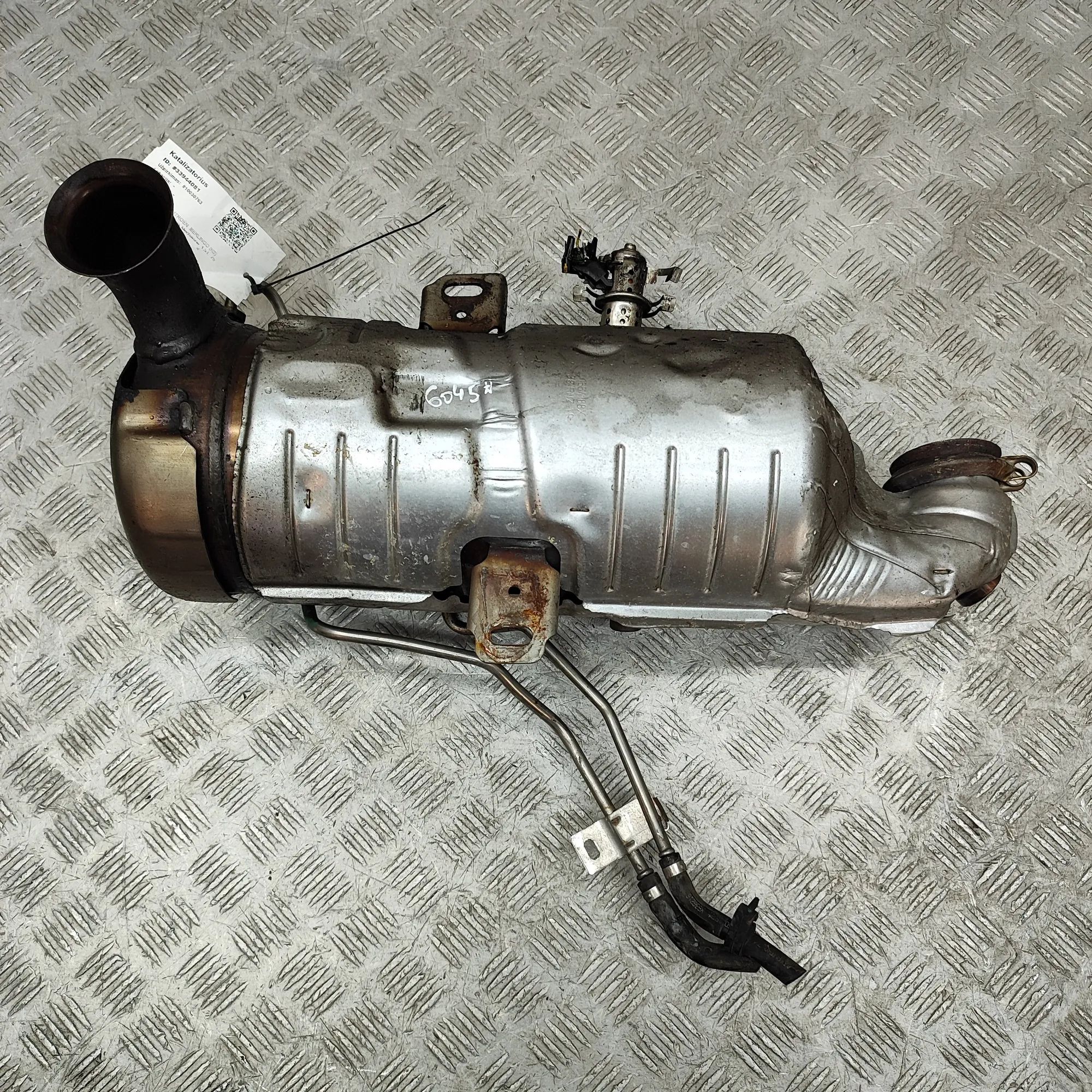 Citroen Berlingo Catalyst Converter 1554189X, 1554188X Catalyst Converter CITROËN B...