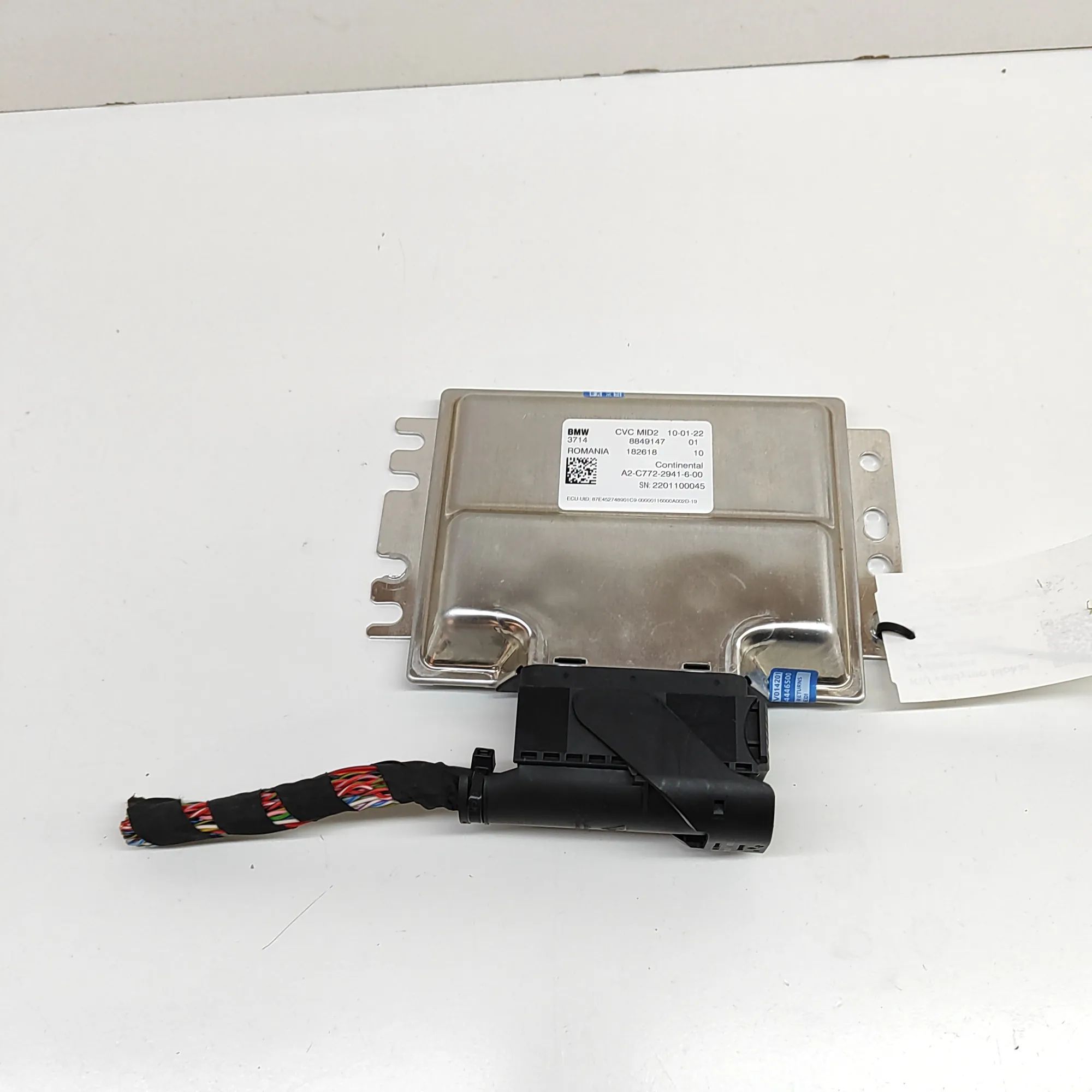 BMW iX (I20) Dynamic Suspension Control Module A2C7722941600, 8849147 Dynamic Suspension Contr...