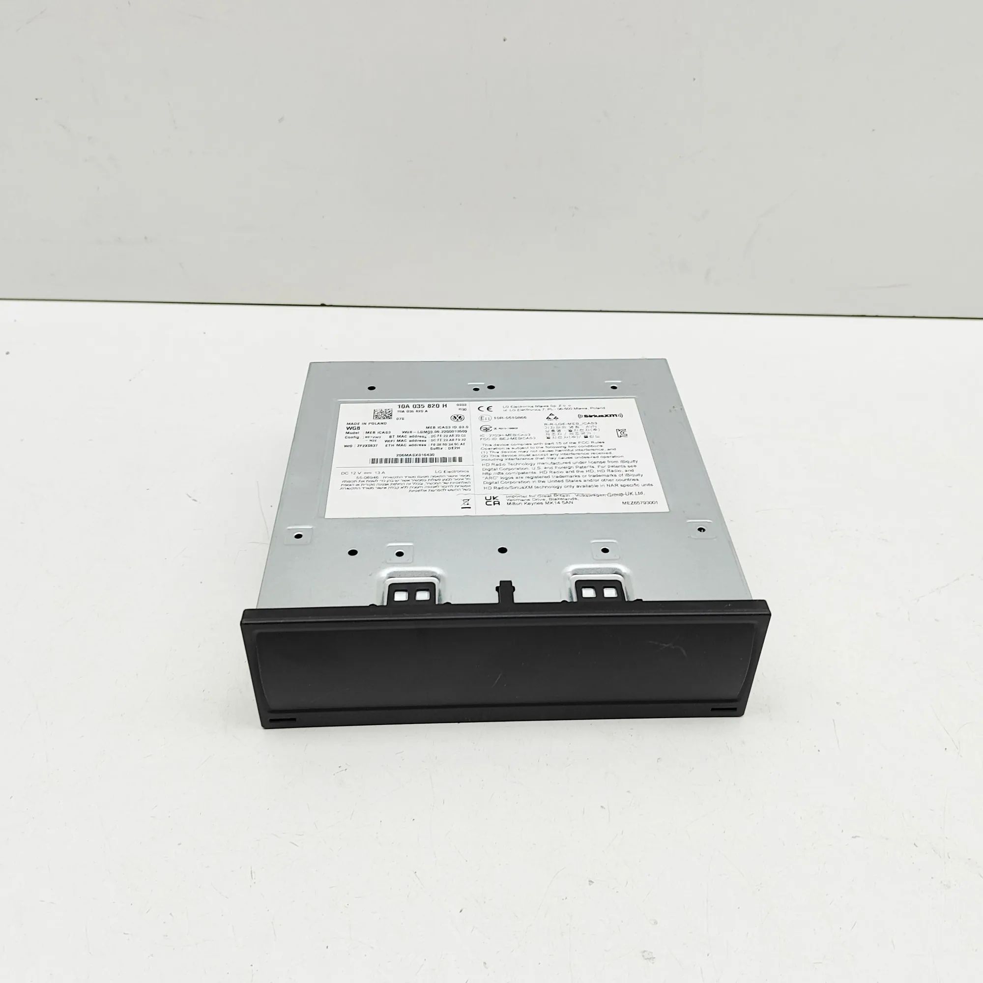 Volkswagen ID.4 Navigation Control Unit 10A035820A, 10R-0510866, 10A035820H Navigation ...