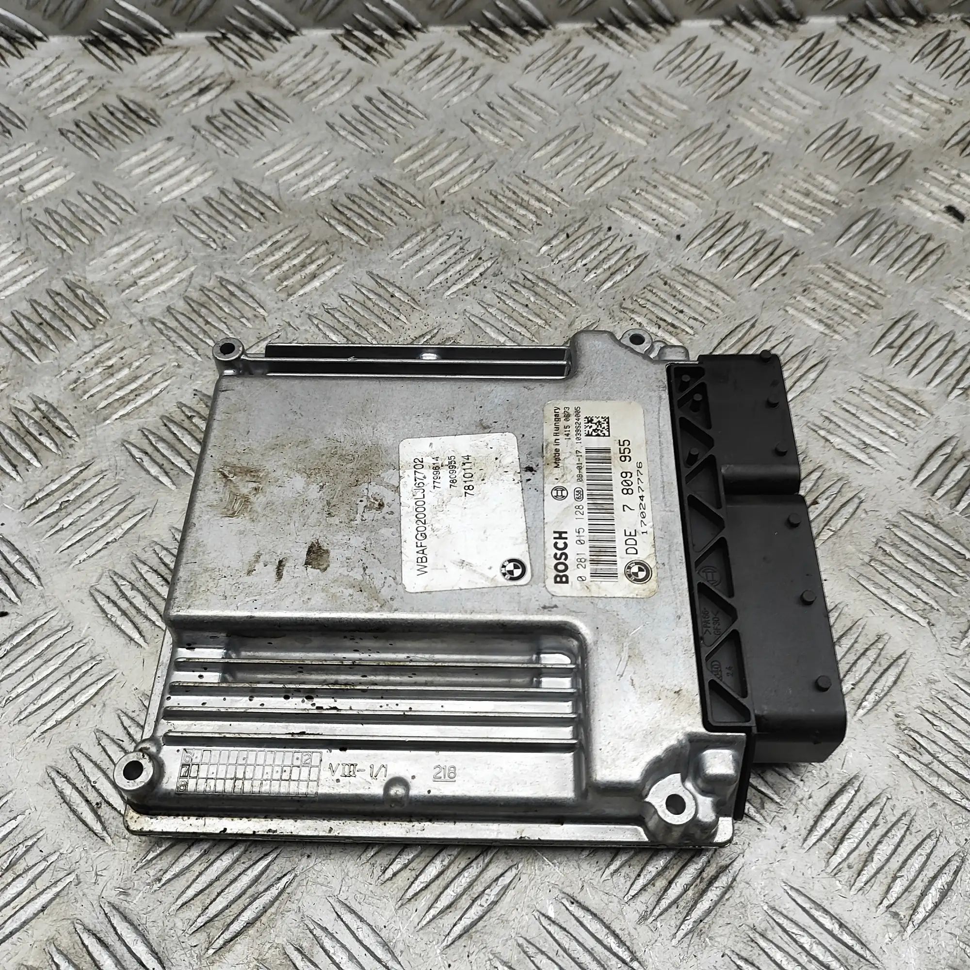 BMW X6 (E71 / E72) Engine Control Unit 7809955, 0281015128, 7810114 Engine Control Uni...