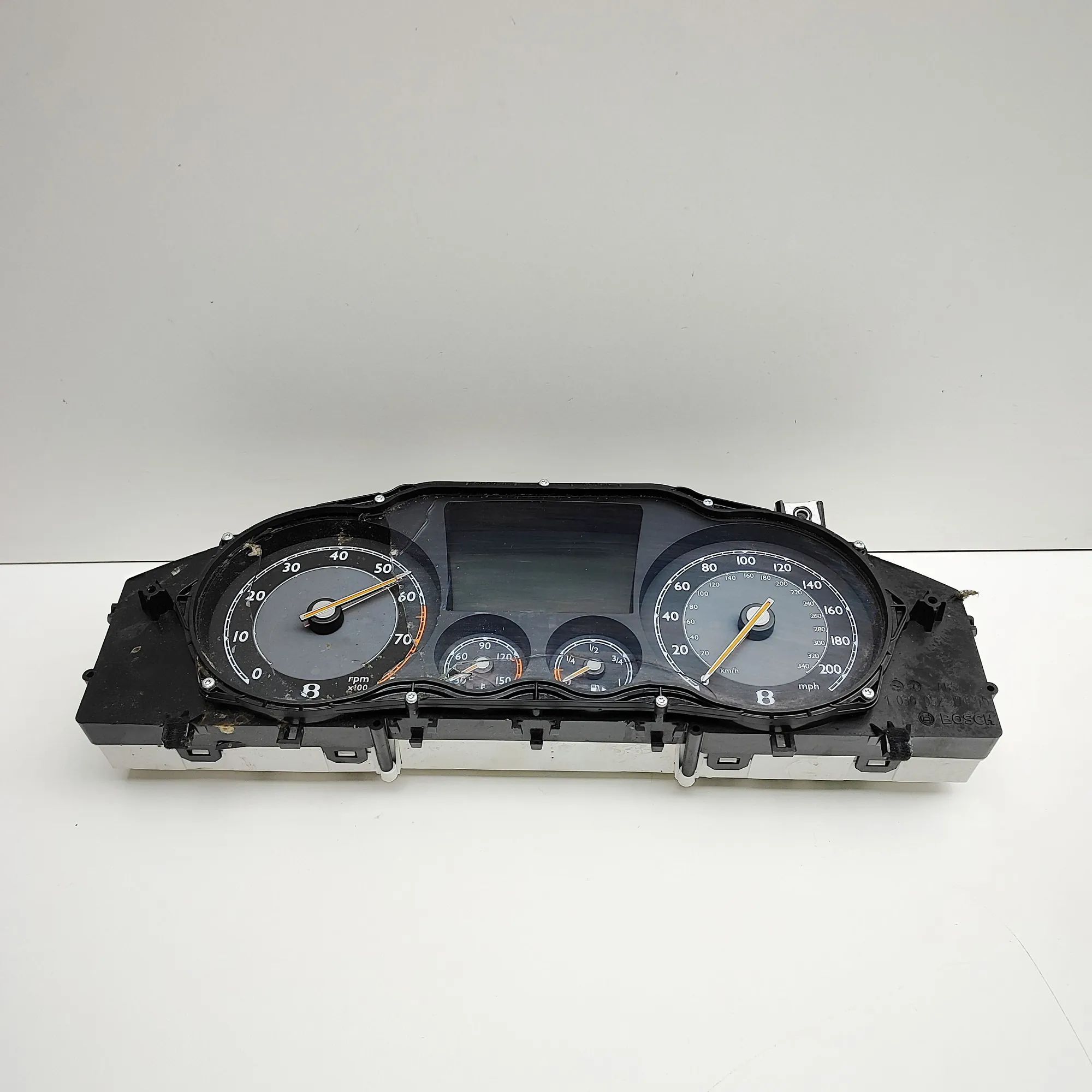 Bentley Continental GT, GTC, Flying Spur Instrument Cluster Speedometer 0263634093, 3W0920851M Instrument Cluster Speed...