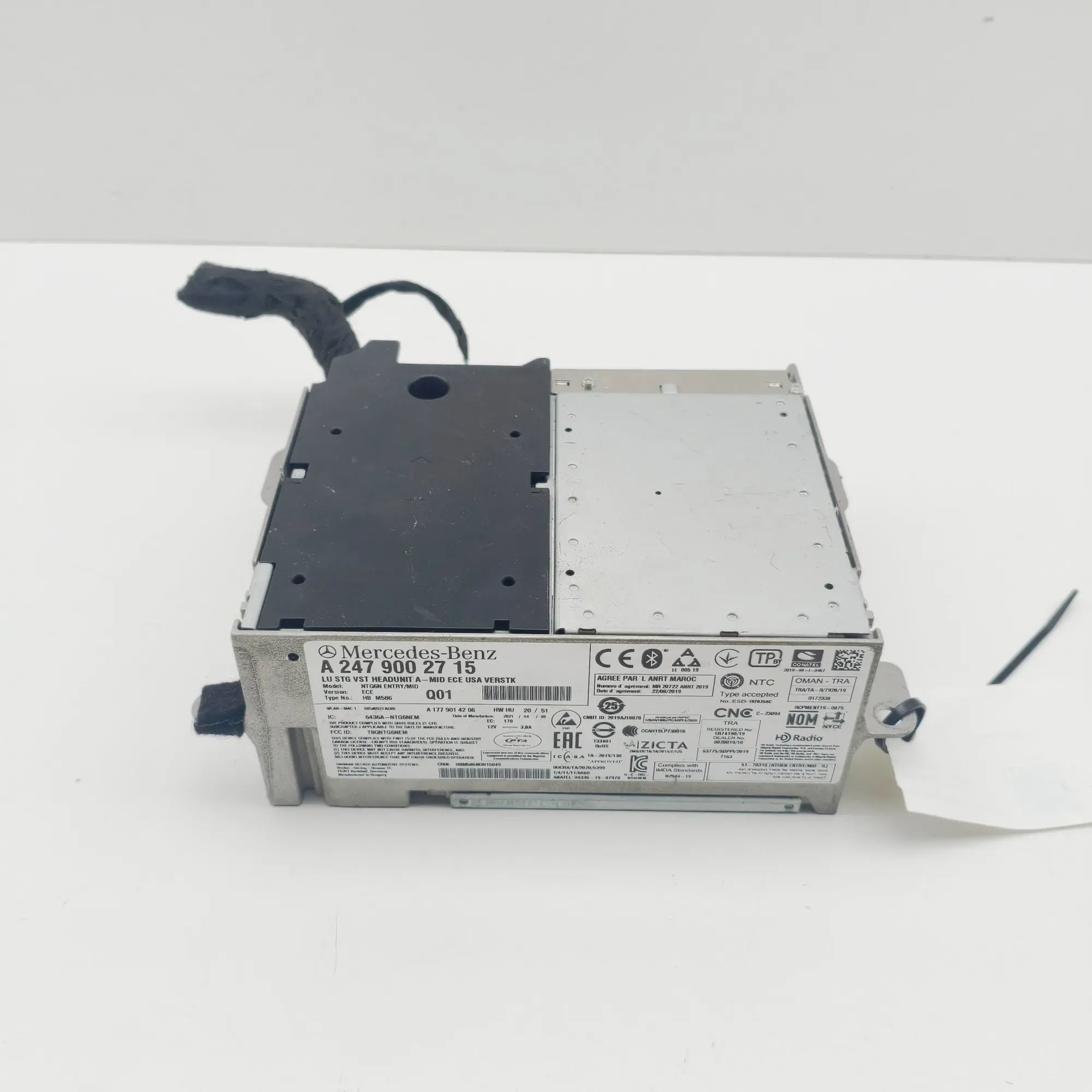 Mercedes-Benz GLA / EQA (H247) Navigation Control Unit A1779014206, A2479002715 Navigation Control Uni...