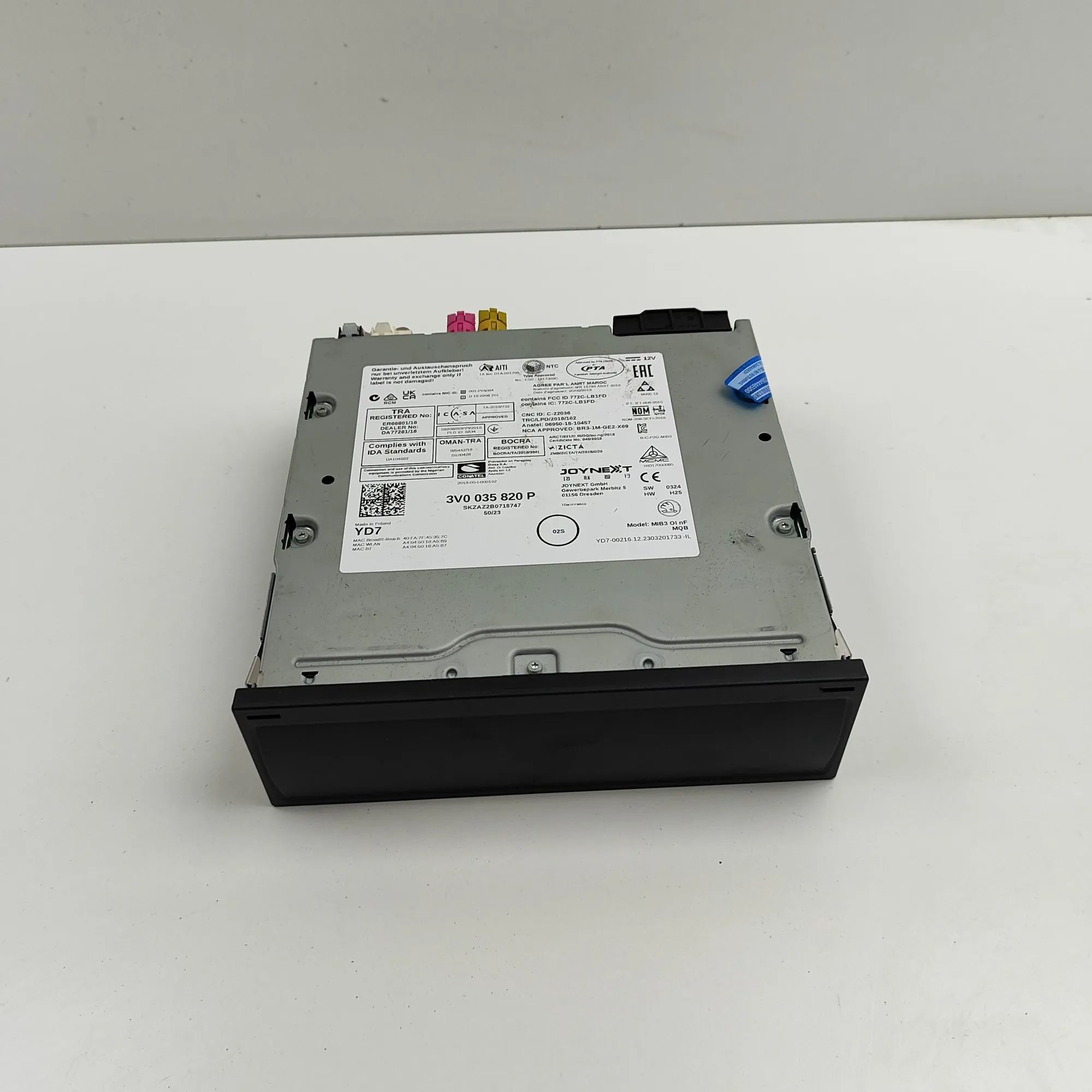 Skoda Karoq Navigation Control Unit