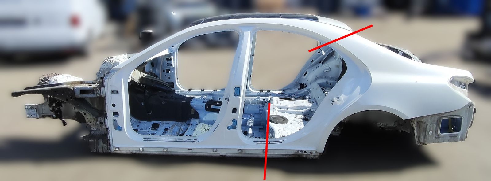 Mercedes-Benz A (W176) Rear Left Quarter Panel Rear Left Quarter Panel MERCEDES-BENZ S-CLASS (...