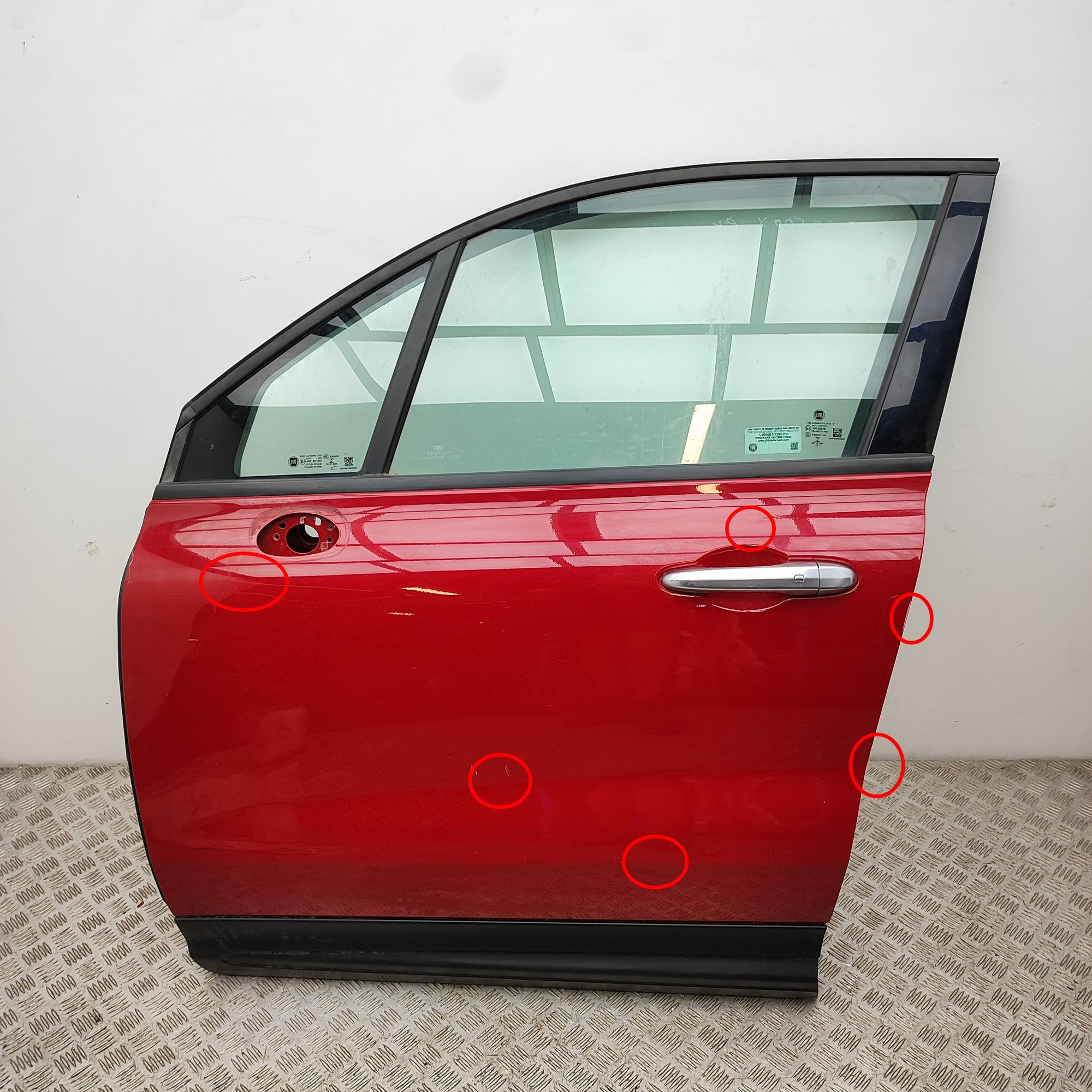 Fiat 500 (312) Front Left Door C37723-103, 51940389, C45358-104 Front Left Doo...