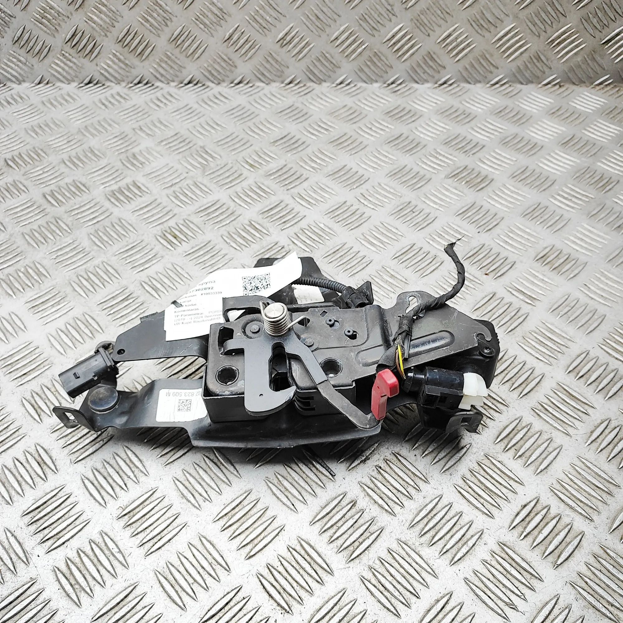 Porsche 911 (992) bonnet lock 992823509 Bonnet Lock PORSCHE 911 (992) (2019-....