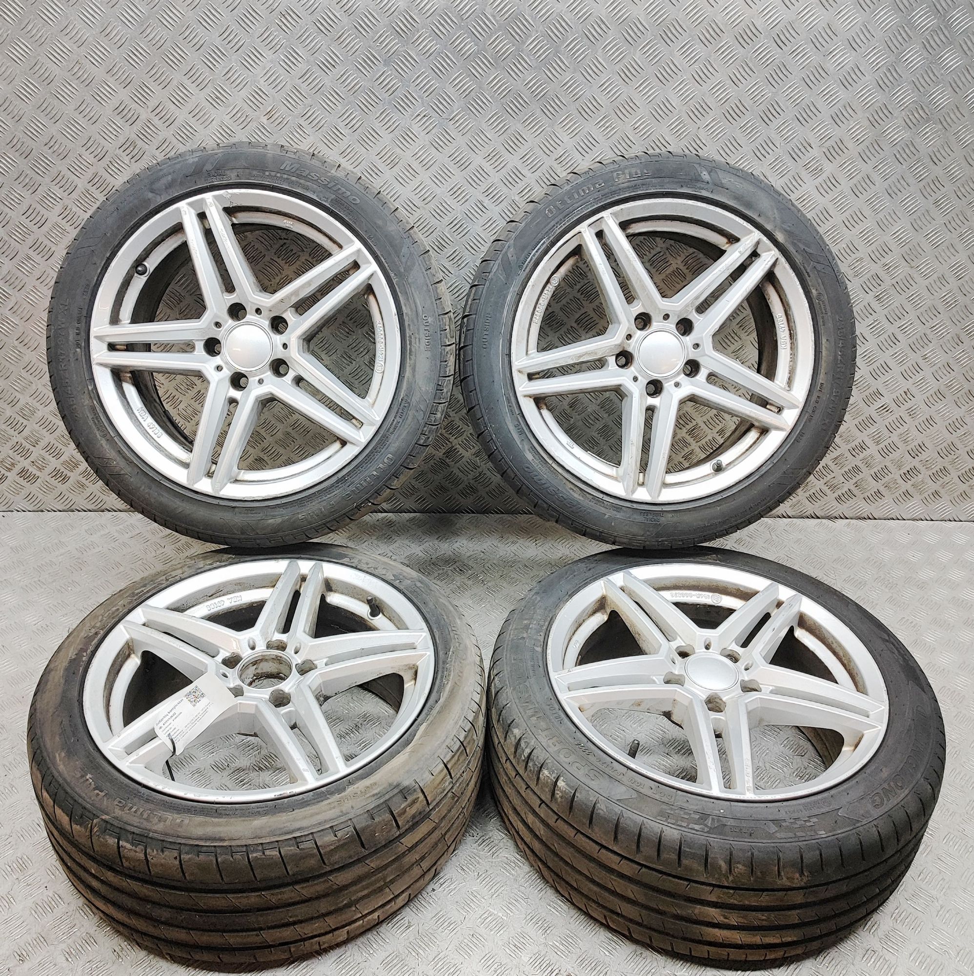 Mercedes-Benz V / Vito / EQV (W447) Alloy Wheel Set KBA49185 Alloy Wheel Set MERCEDES-BENZ VITO (To...