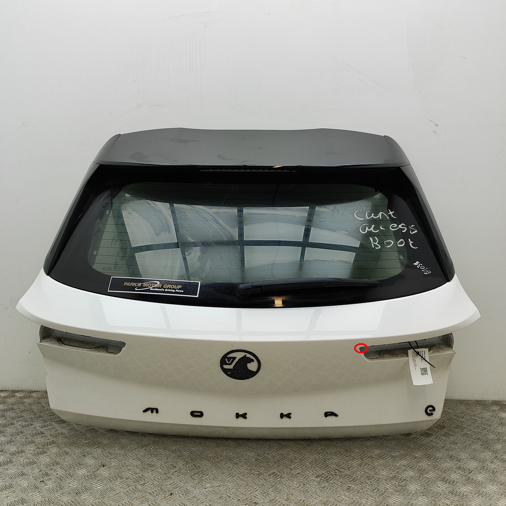 Opel Mokka (B) Tailgate Bootlid 9837499880 Tailgate Bootlid OPEL MOKKA (2020-.....