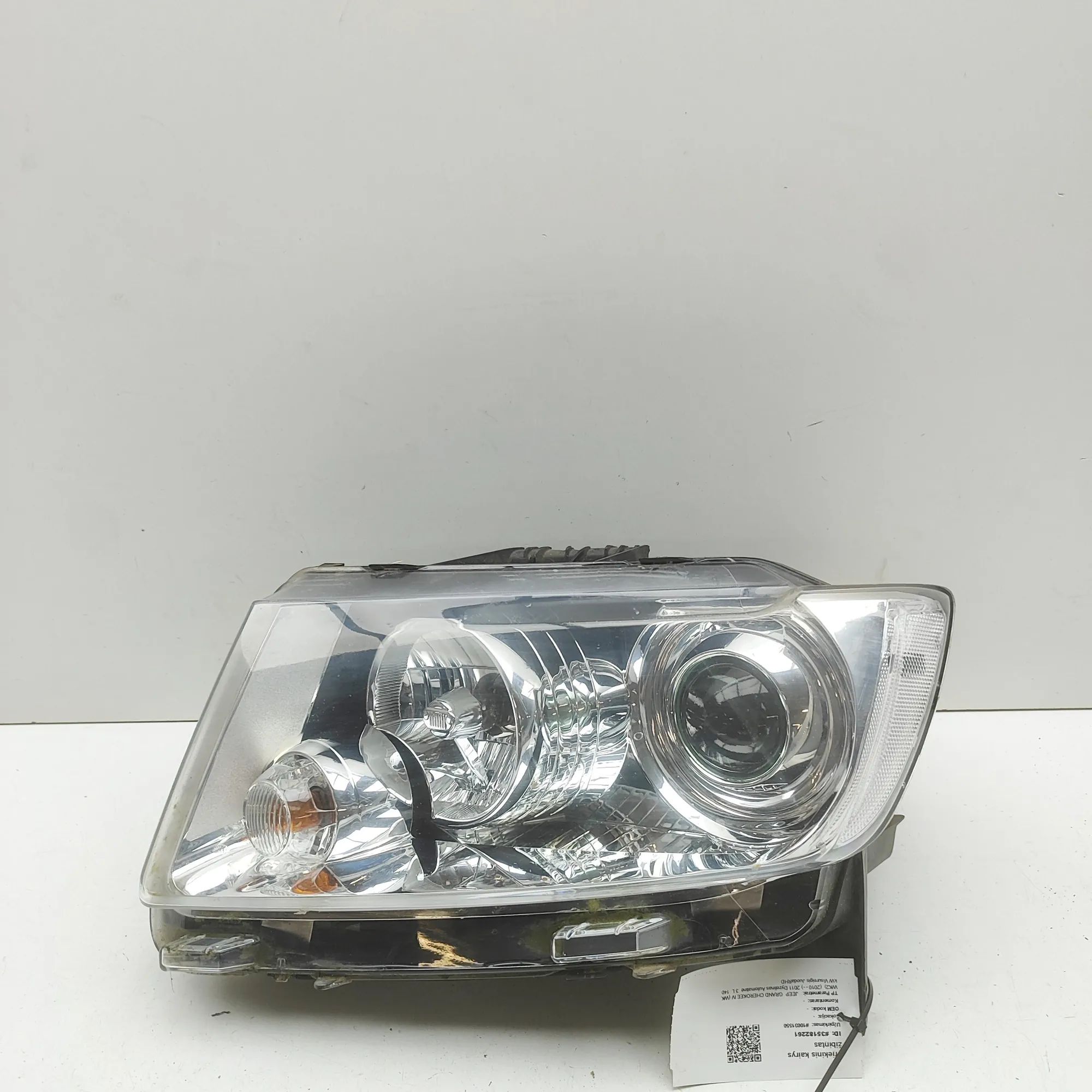 Jeep Grand Cherokee (WK) Front Left Headlight 55079411AG Front Left Headlight JEEP GRAND CHER...
