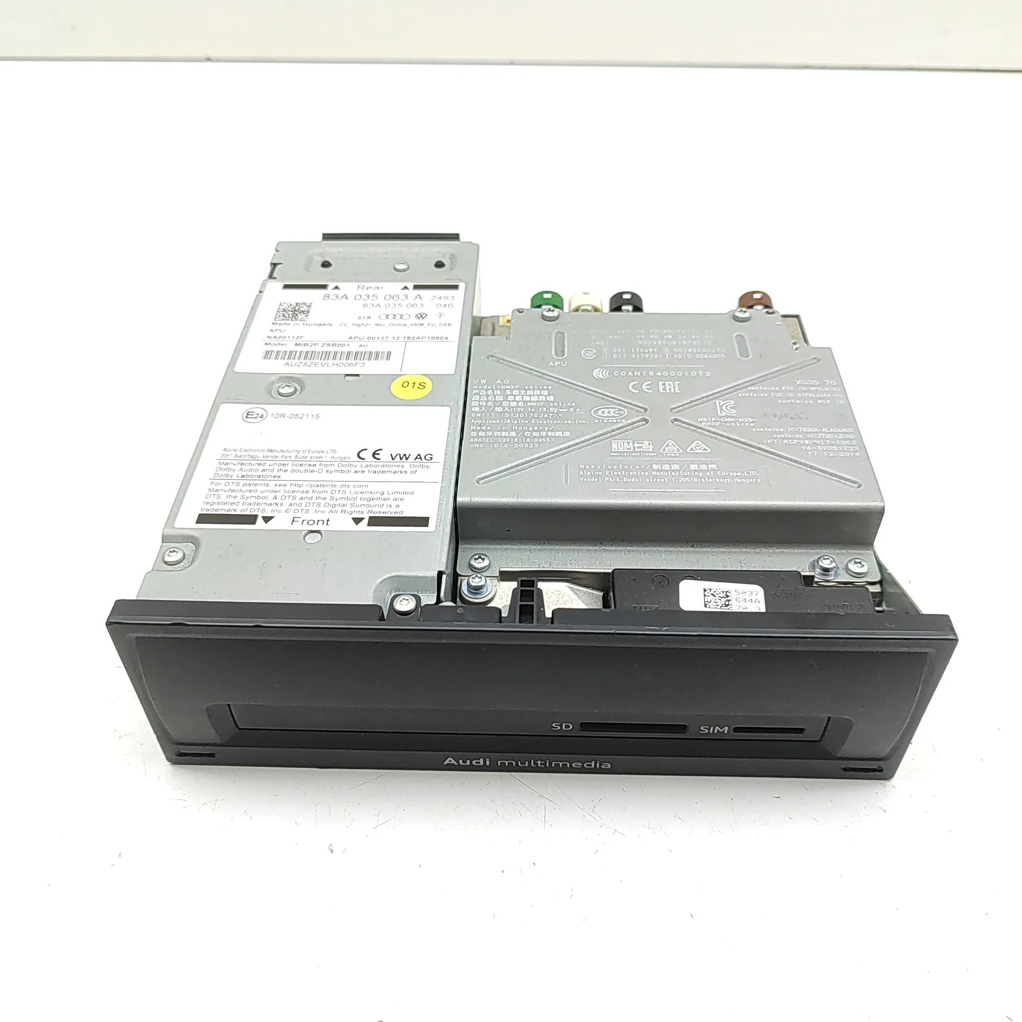 Audi Q3 (F3) Navigation Control Unit 83A035063, 83A035063A Navigation Control Unit A...