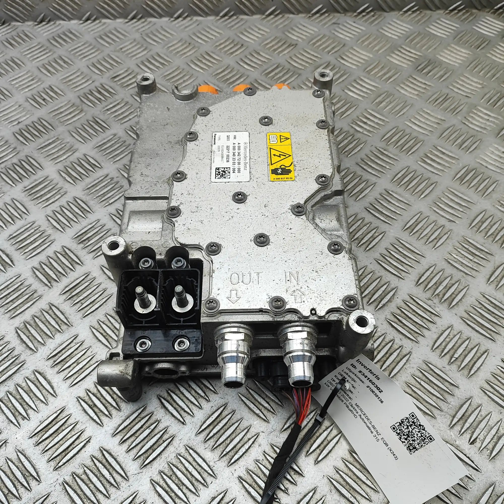 Mercedes-Benz GLB / EQB (X247) Invertteri A0003403303, A0003427200 Inverter MERCEDES-BENZ...