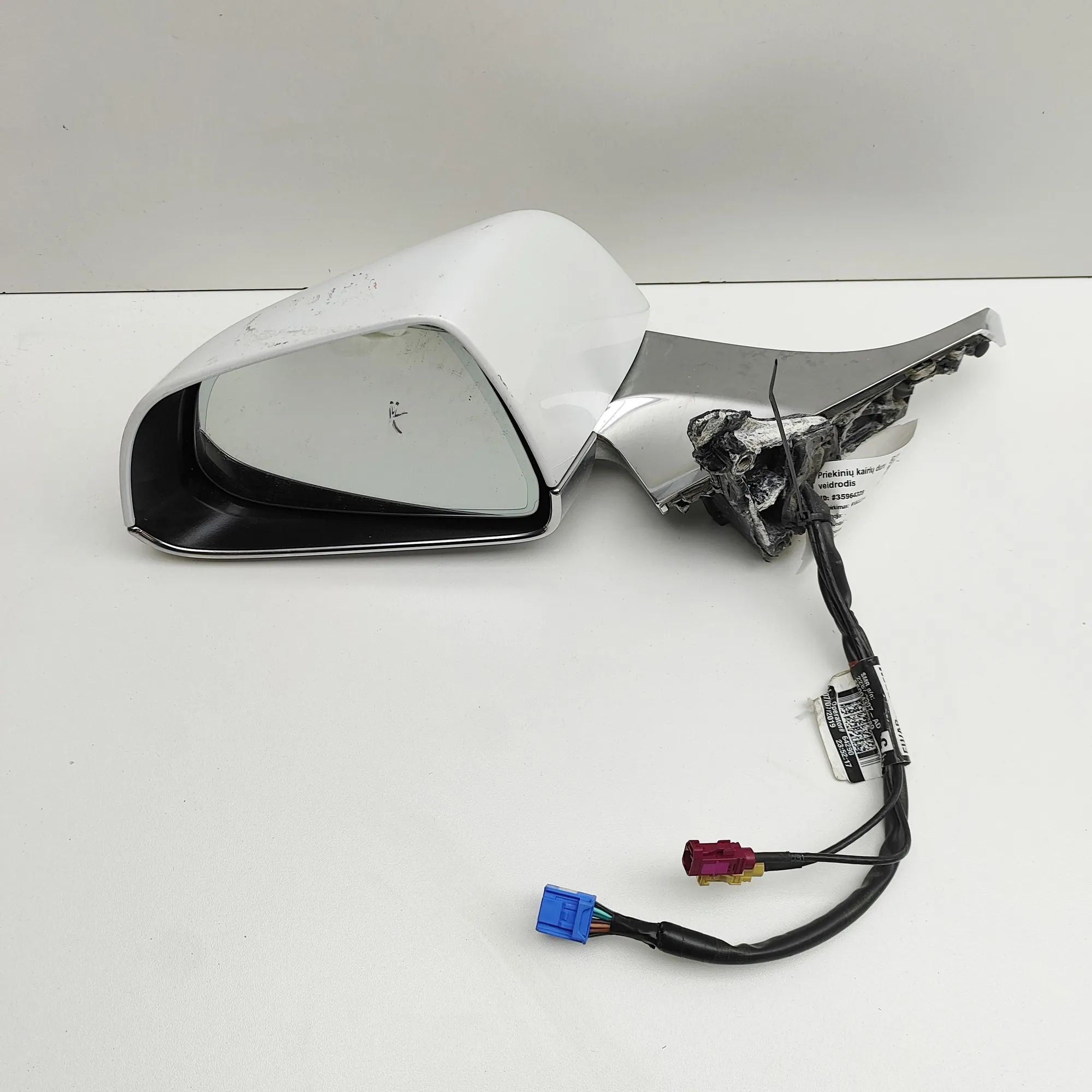 Tesla Model 3 Left Side Wing Mirror 1110782-98-H Left Side Wing Mirror TESLA MODEL ...