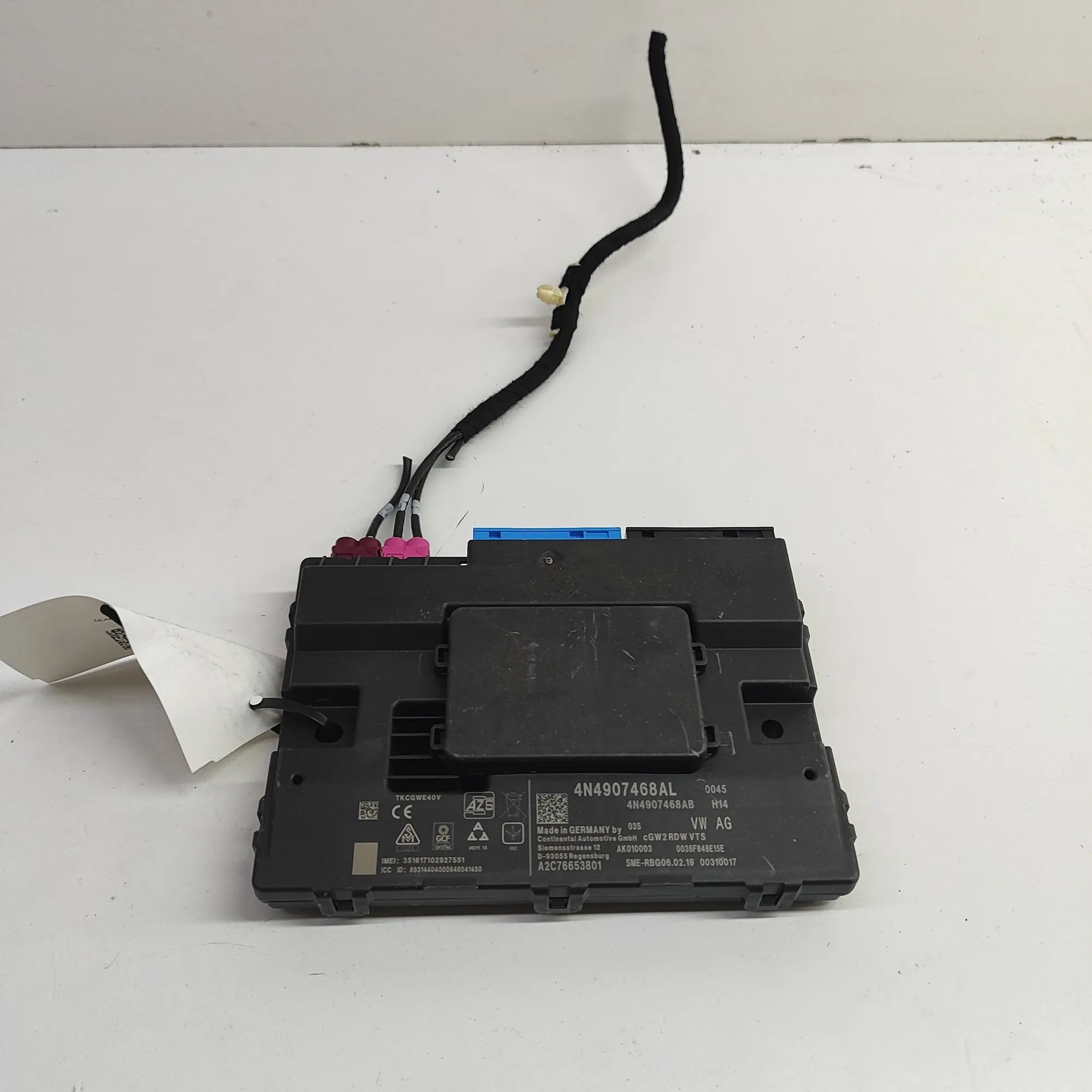Porsche Cayenne Gateway Control Unit