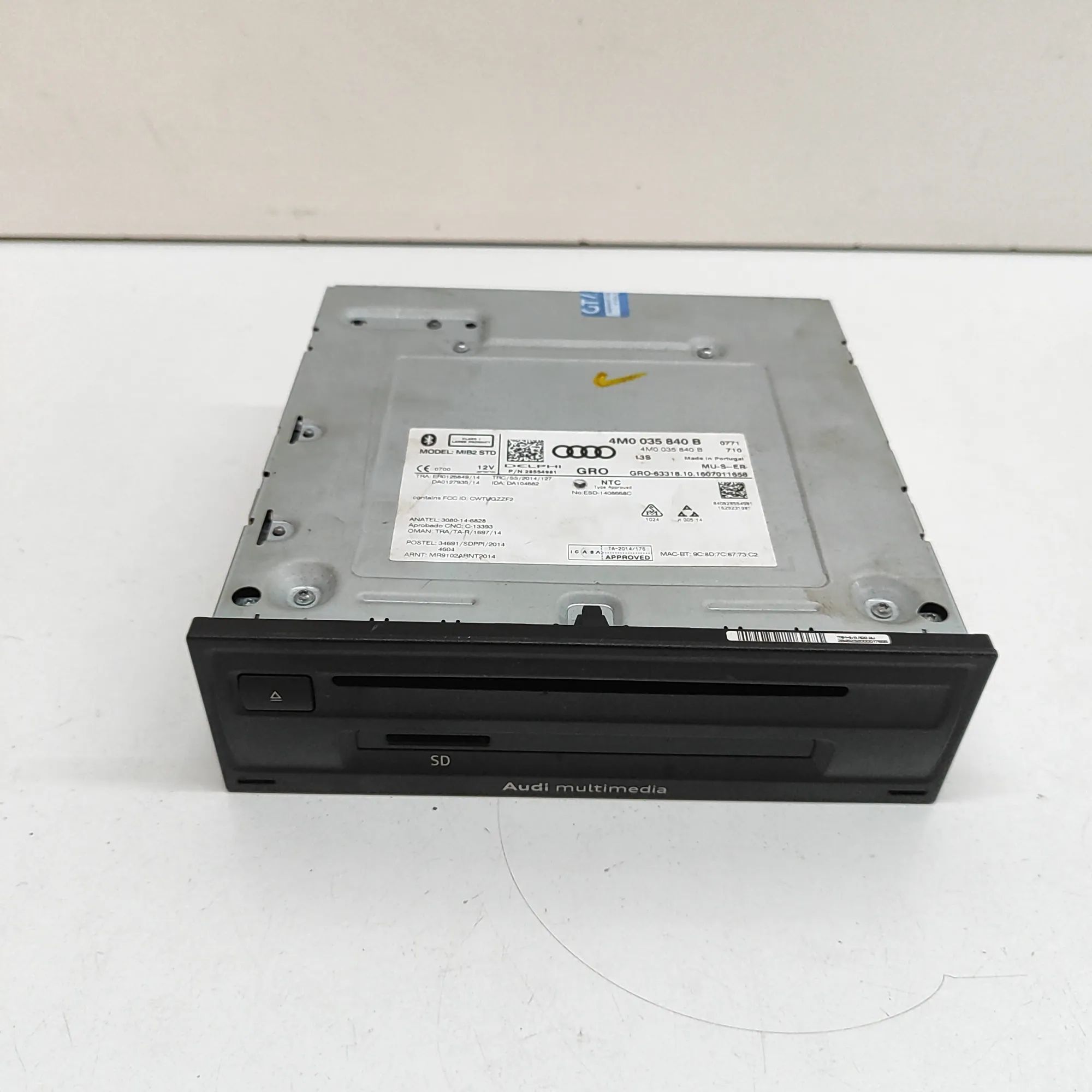Audi Q7 (4M) Navigation Control Unit 28554981, 4M0035840B Navigation Control Unit AU...