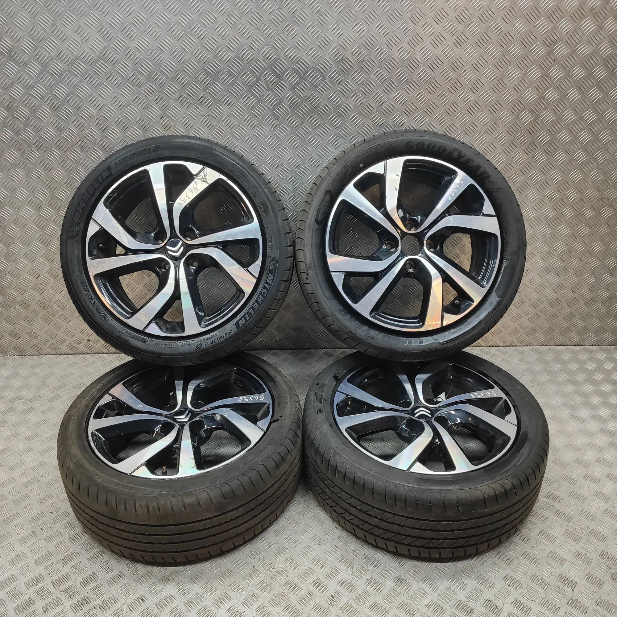 Citroen C3 Alloy Wheel Set 9835862077 Alloy Wheel Set CITROËN C3 (III SX) ...