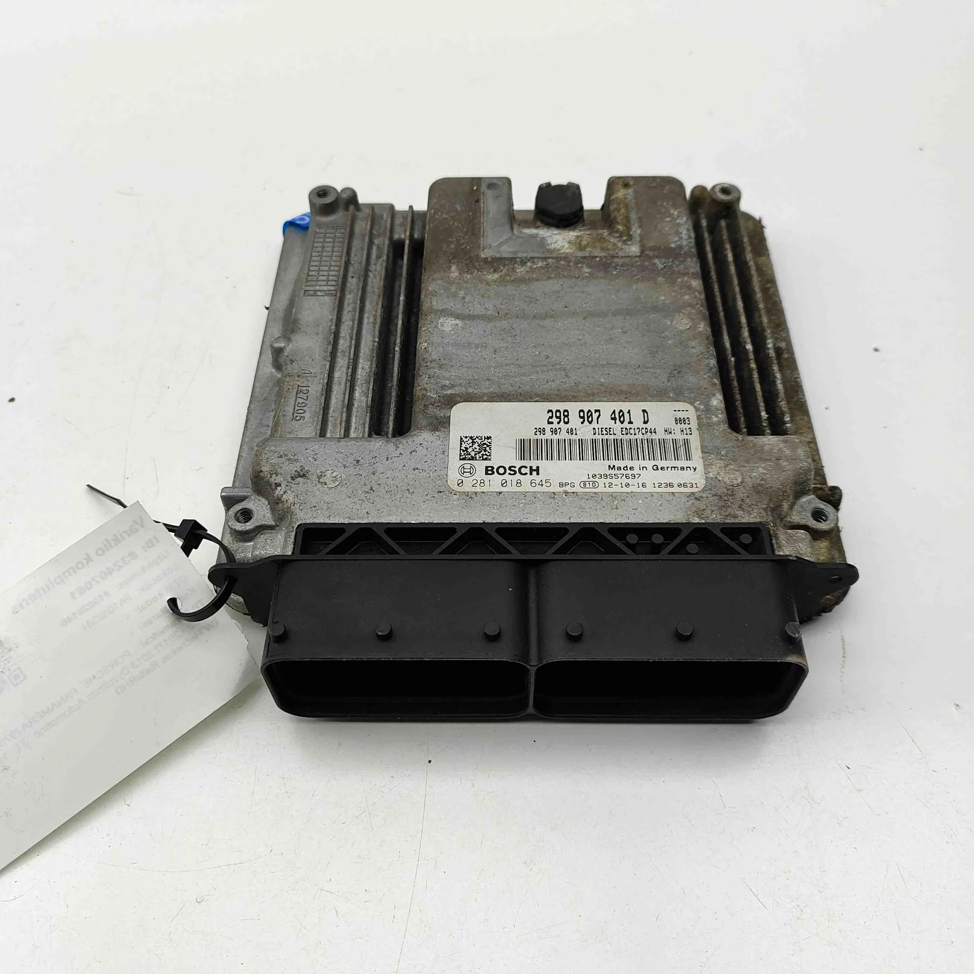 Porsche Panamera Engine Control Unit 298907401, 0281018645, 298907401D Engine Contro...