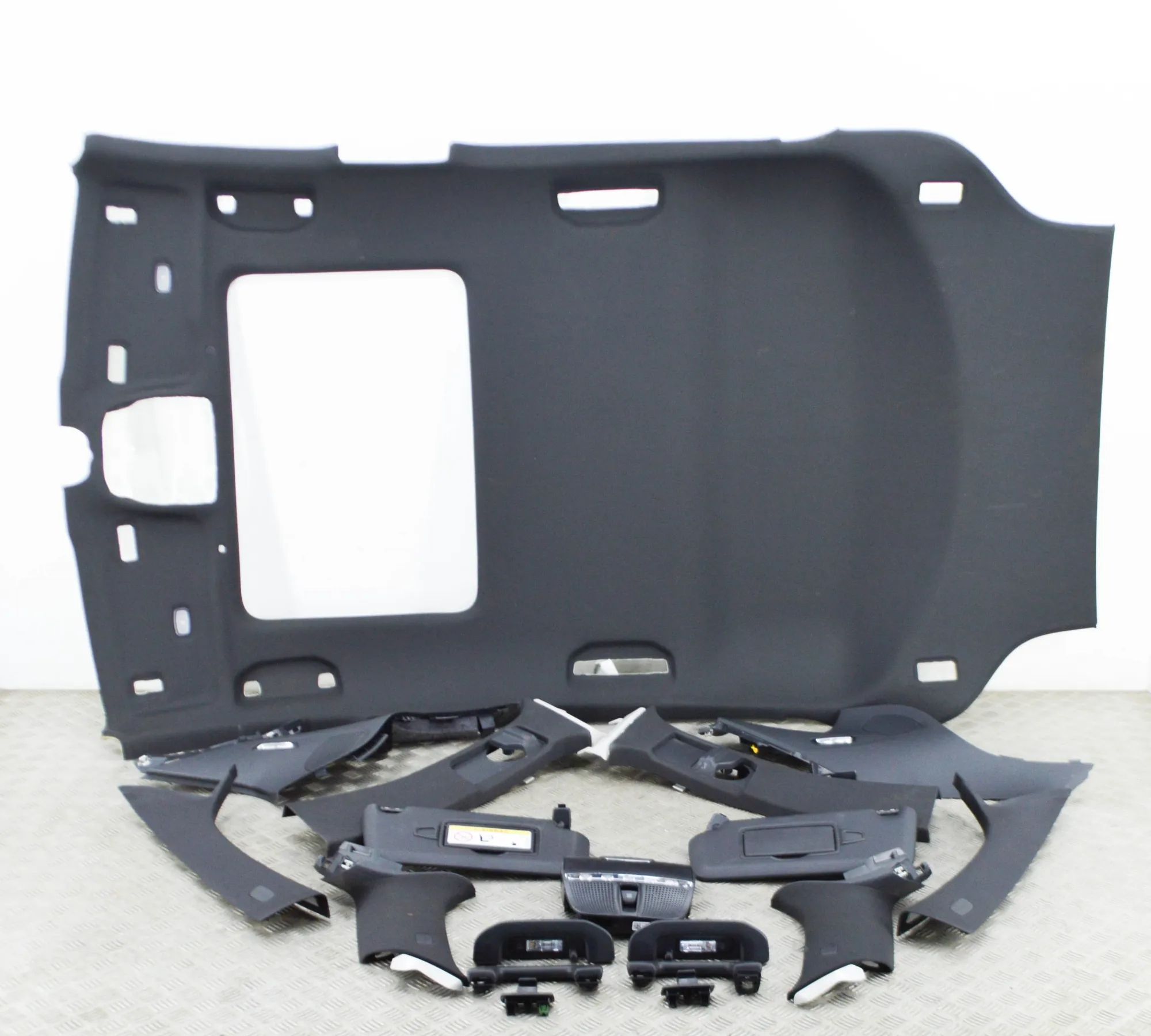 Mercedes-Benz EQC (N293) Black Roof Headliner Set A2936909000 Black Roof Headliner Set MERCEDES-B...