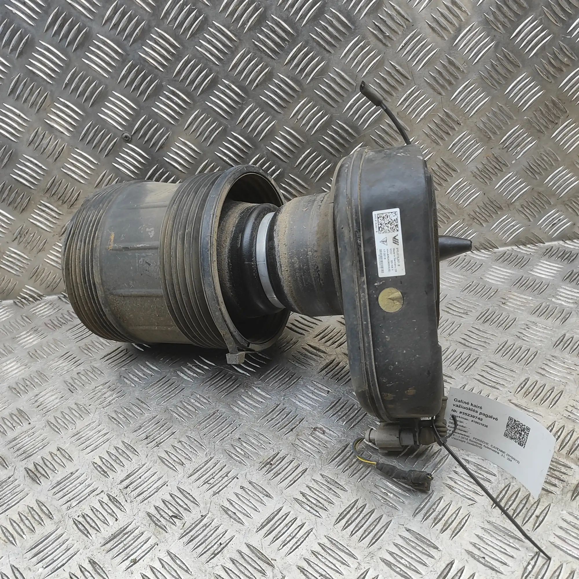 Porsche Cayenne Rear Left Air Suspension Spring Bag