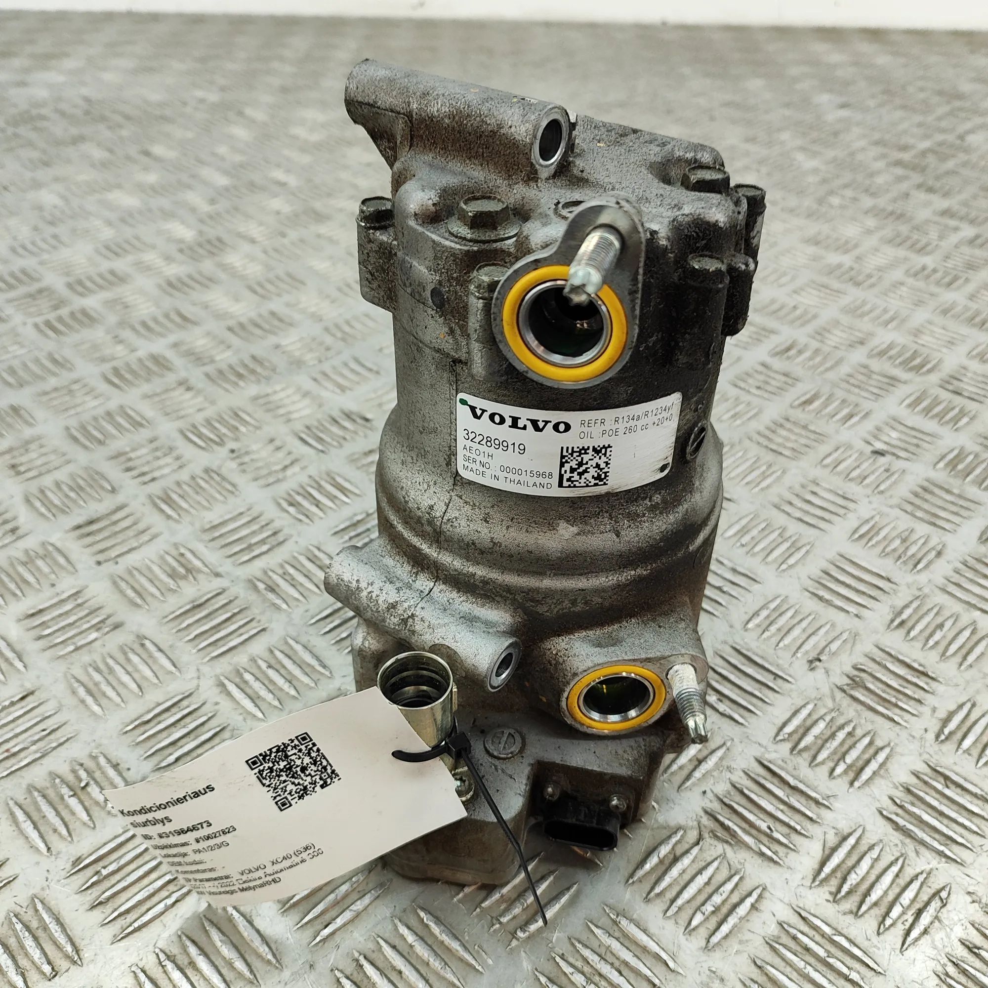 Volvo XC40 / EX40 Air Conditioning A/C Pump 32289919 Air Conditioning A/C Pump VOLVO XC40 (...