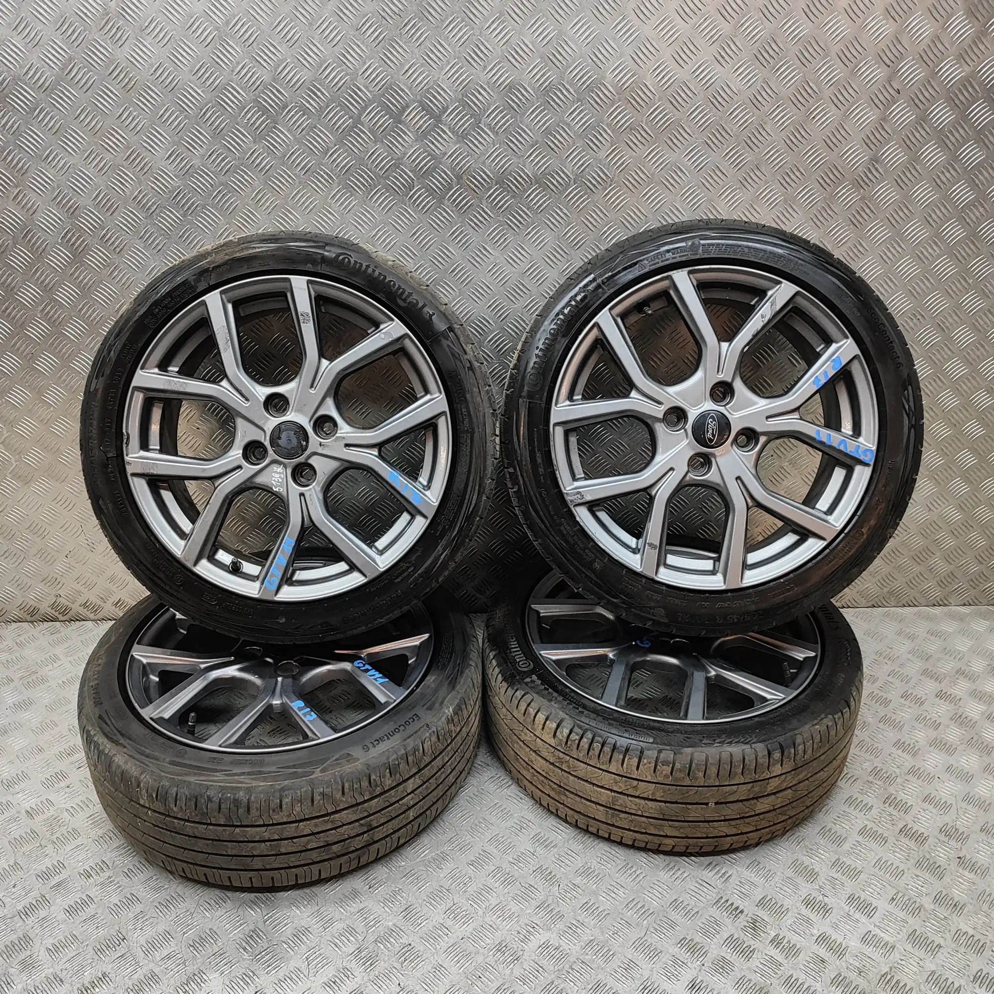 Ford Fiesta Alloy Wheel Set N1BC-1007-EA Alloy Wheel Set FORD FIESTA (VII) ...
