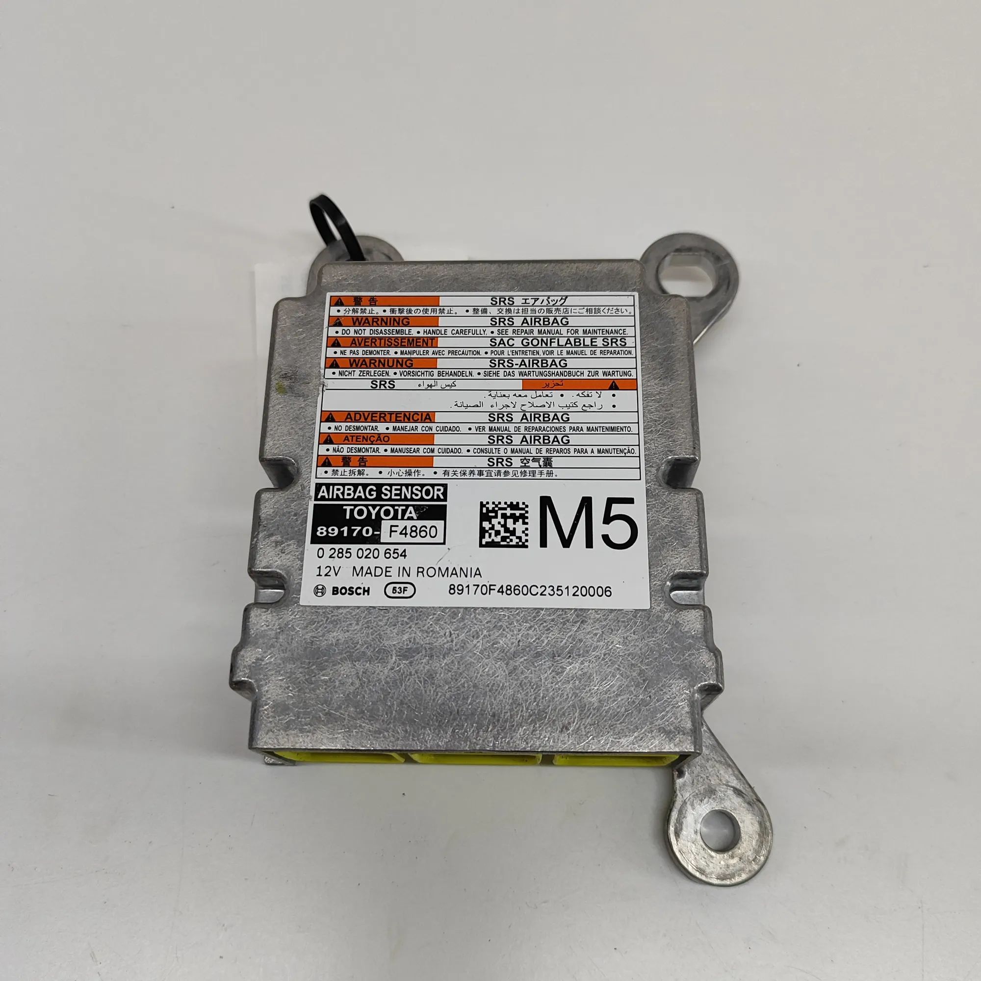 Toyota C-HR SRS Control Unit 0285020654, 89170-F4860 SRS Control Unit TOYOTA...