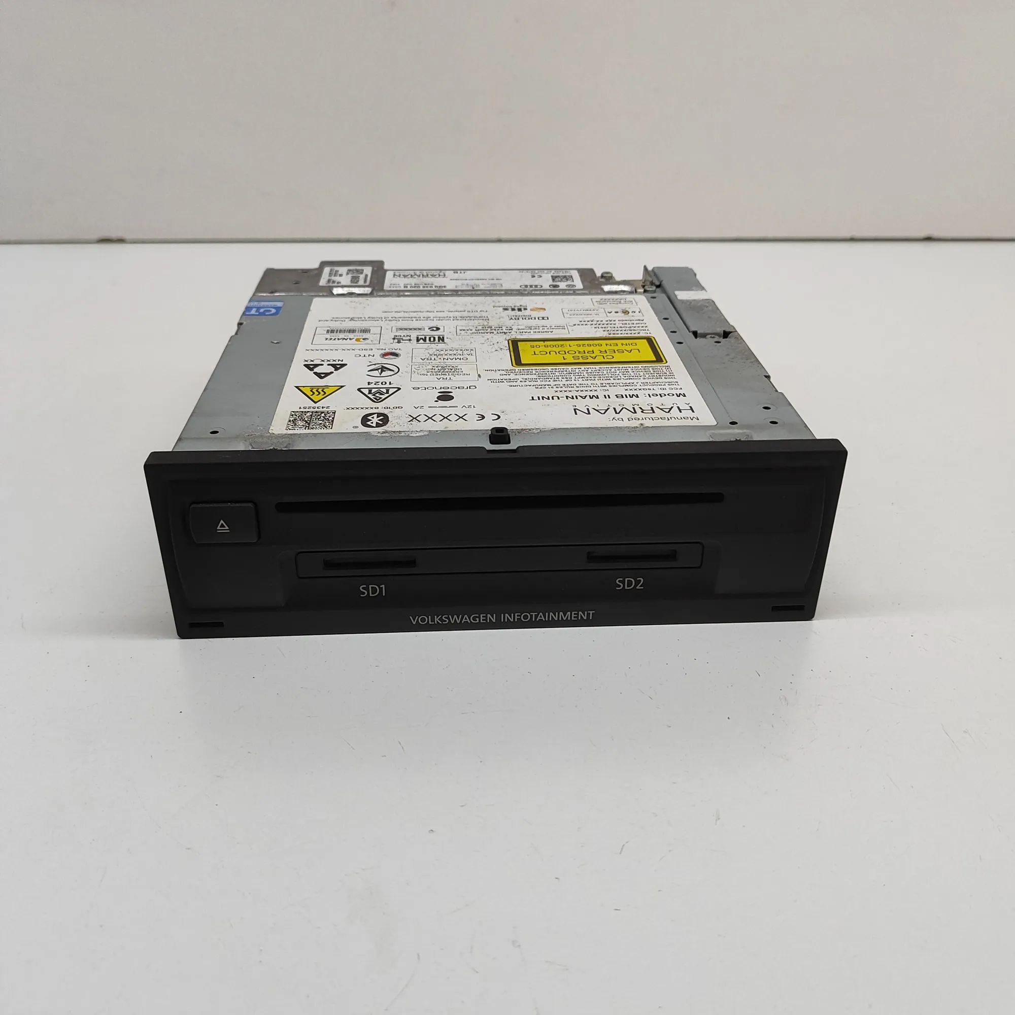 Volkswagen Golf 7 Navigation Control Unit 3G0035020, 3G0035020B Navigation Control Unit V...