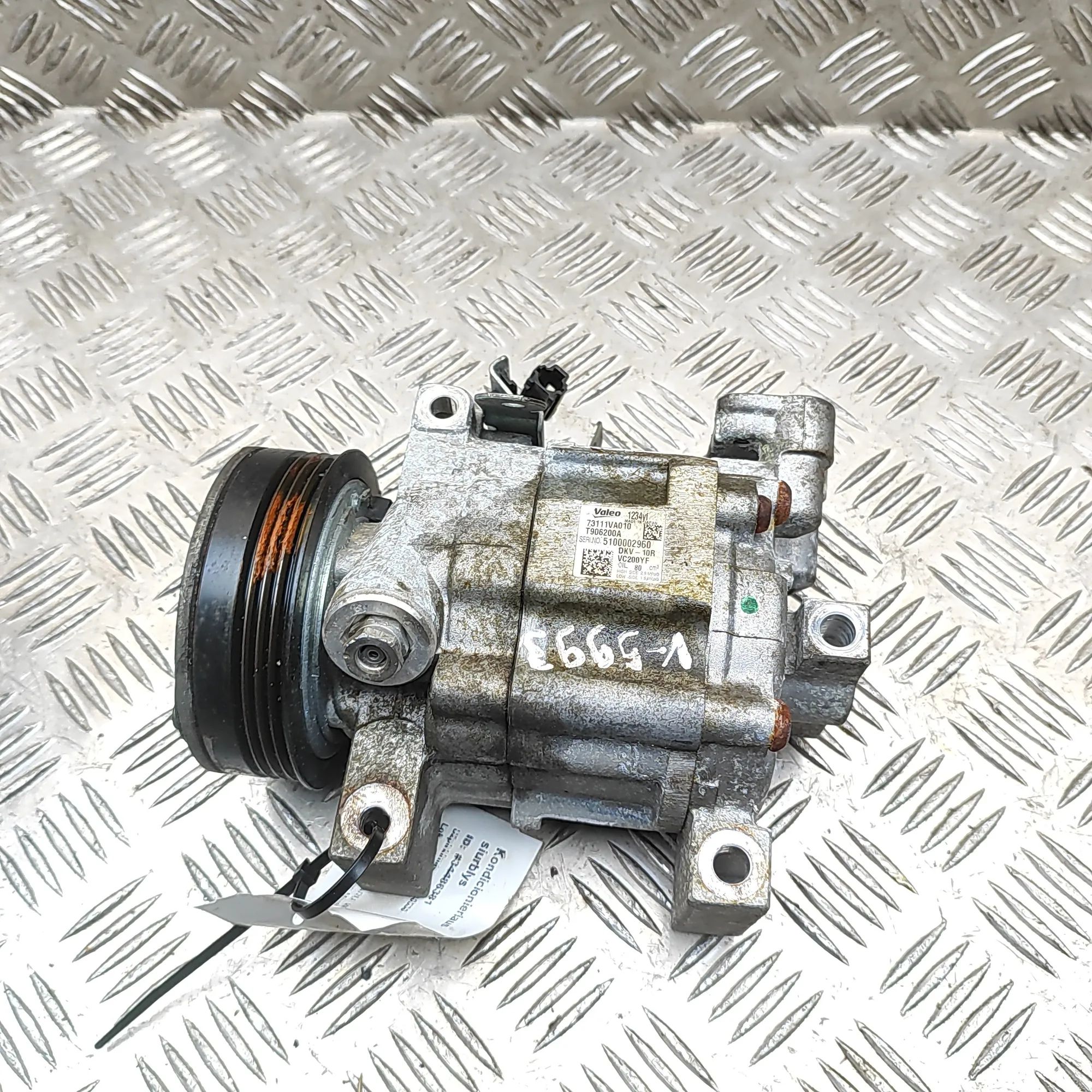 Subaru WRX STI Air Condition A/C Pump T906200A, 73111-VA010 Air Condition A/C Pump SU...