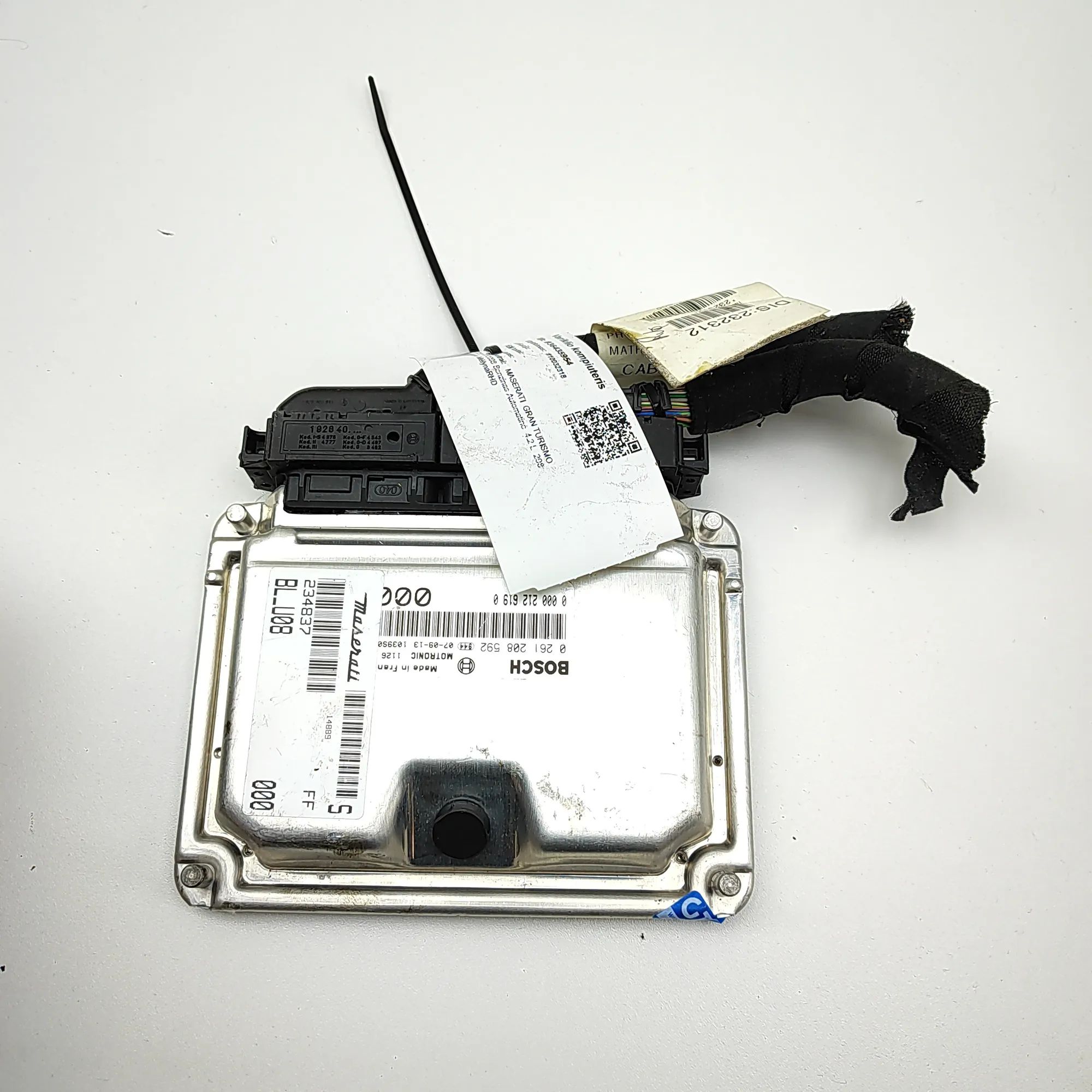 Maserati GranTurismo / GranCabrio Engine Control Unit 212619, 0261208592, 234837 Engine Control Unit ...
