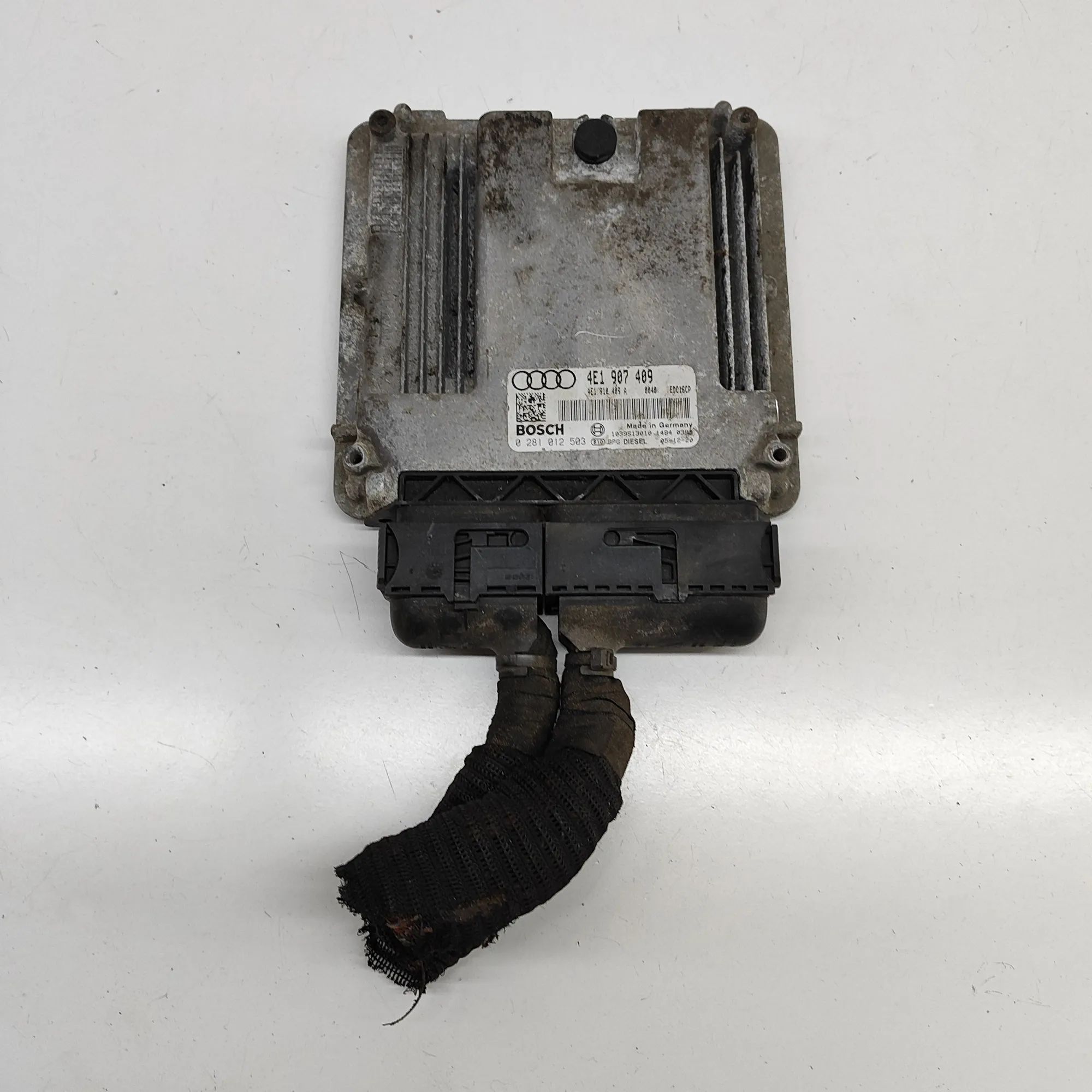 Audi A8 (D3) Engine Control Unit 4E1910409A, 0281012503, 4E1907409 Engine Contro...